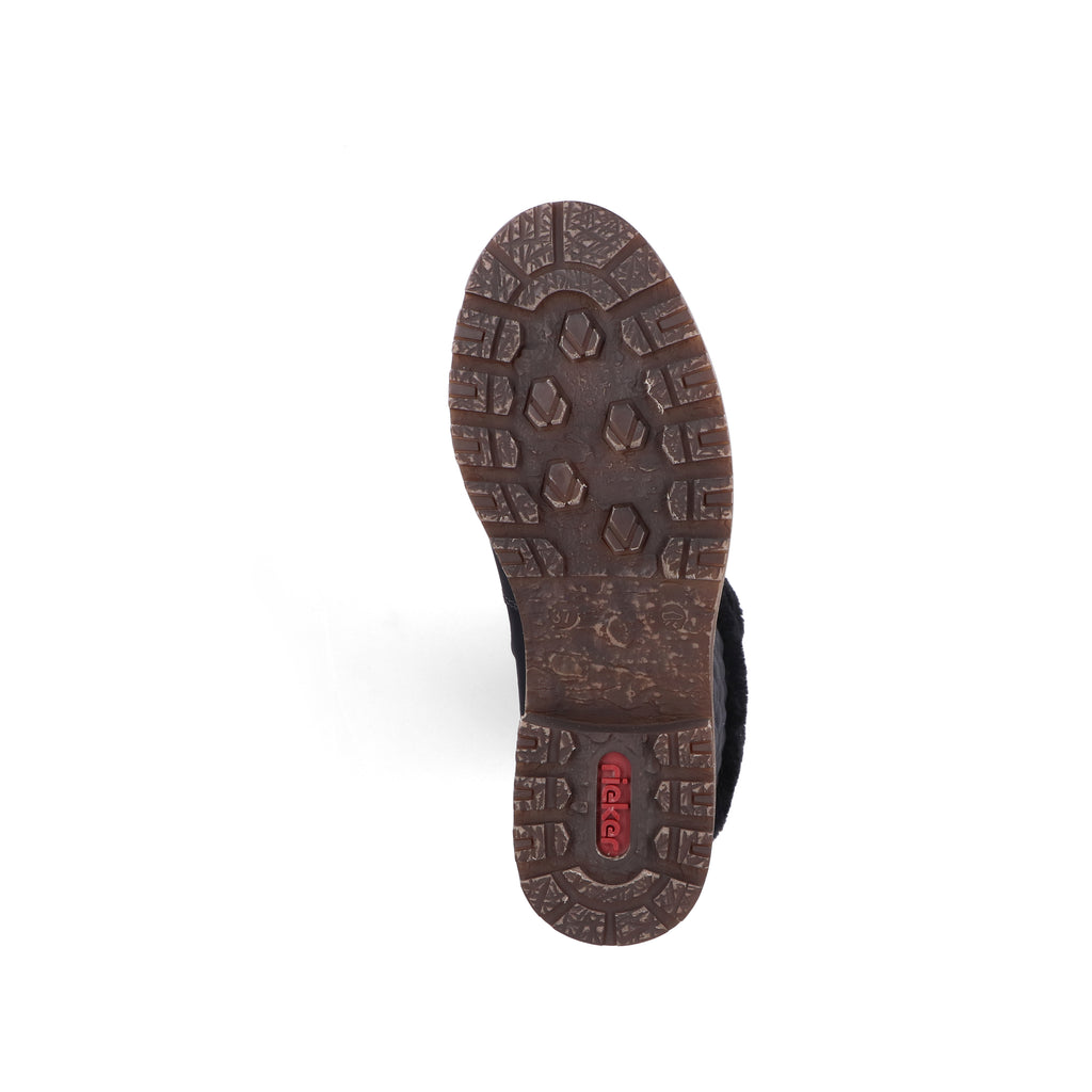 Black Zip Boots for Women | Rieker Z4740-00
