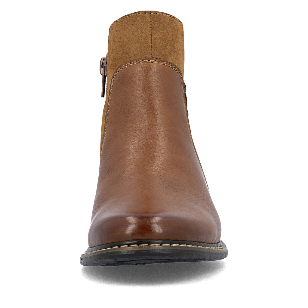 Brown Zip Boots for Women | Rieker Z4951-24