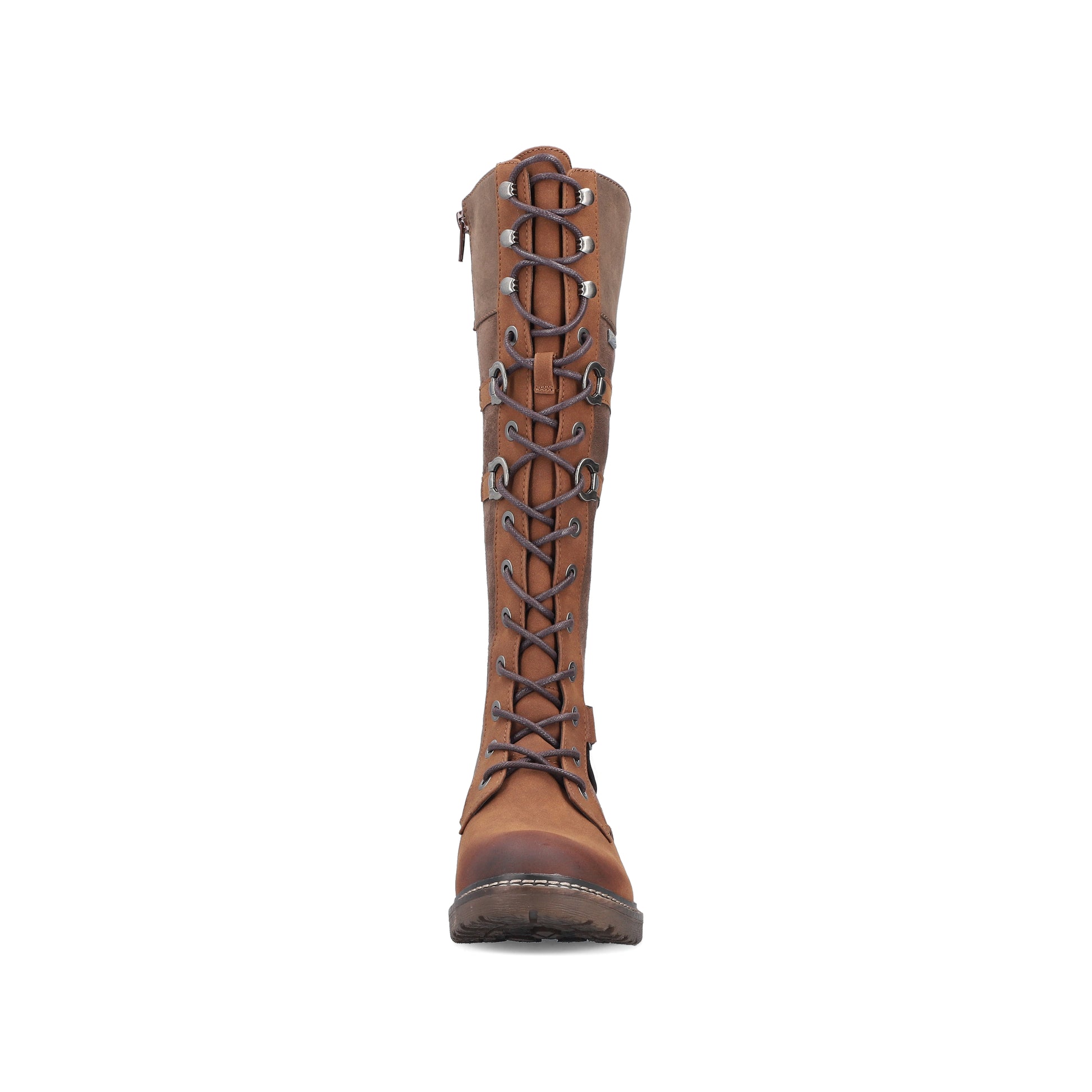 Brown Zip Boots for Women | Rieker 94732-25
