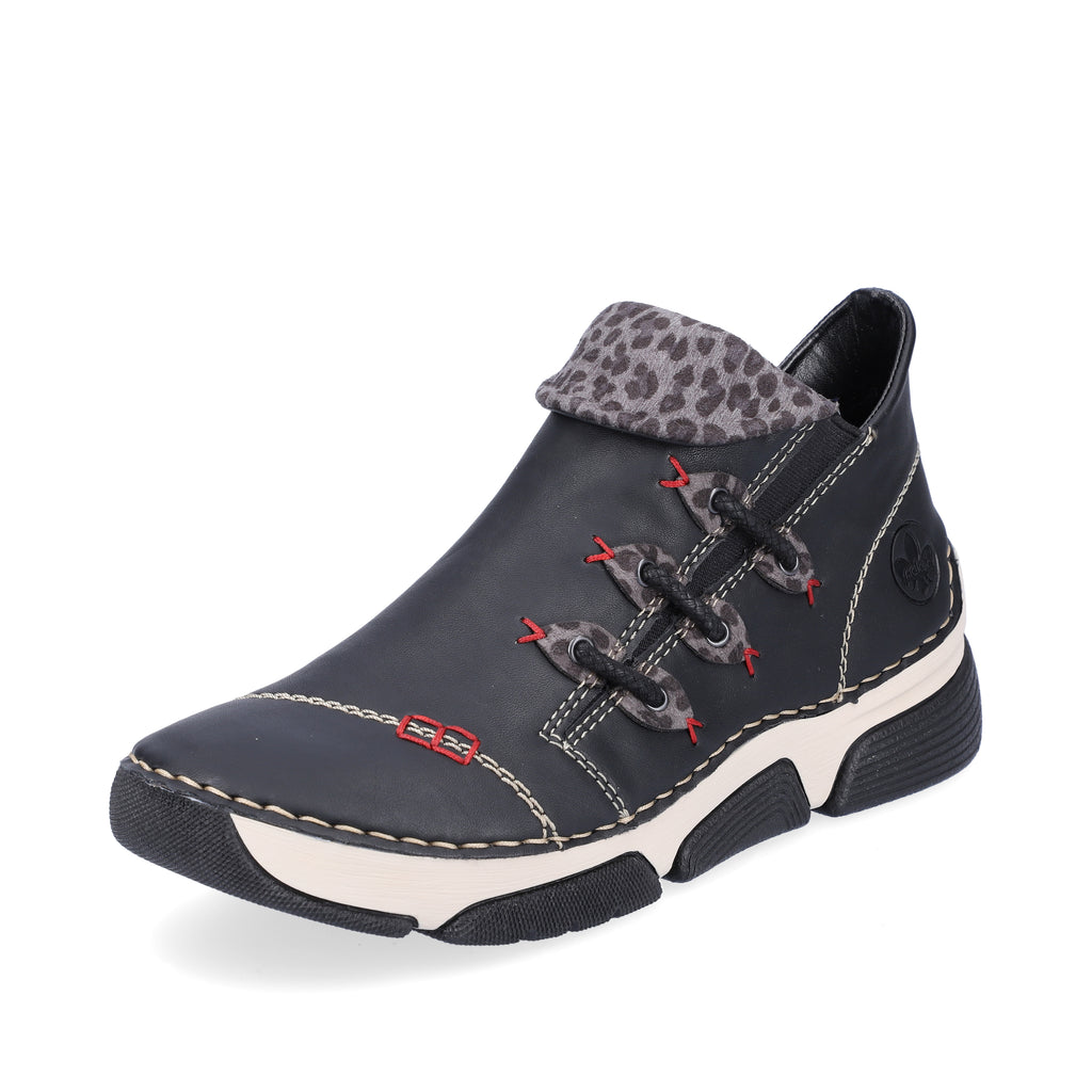 Black Zip Boots for Women | Rieker 45983-00