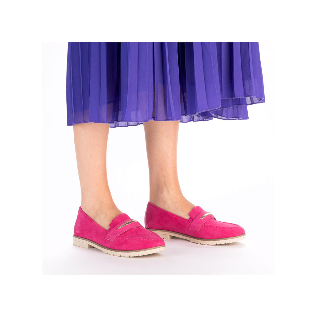 Pink Elasticated Shoes for Women | Rieker 45301-31