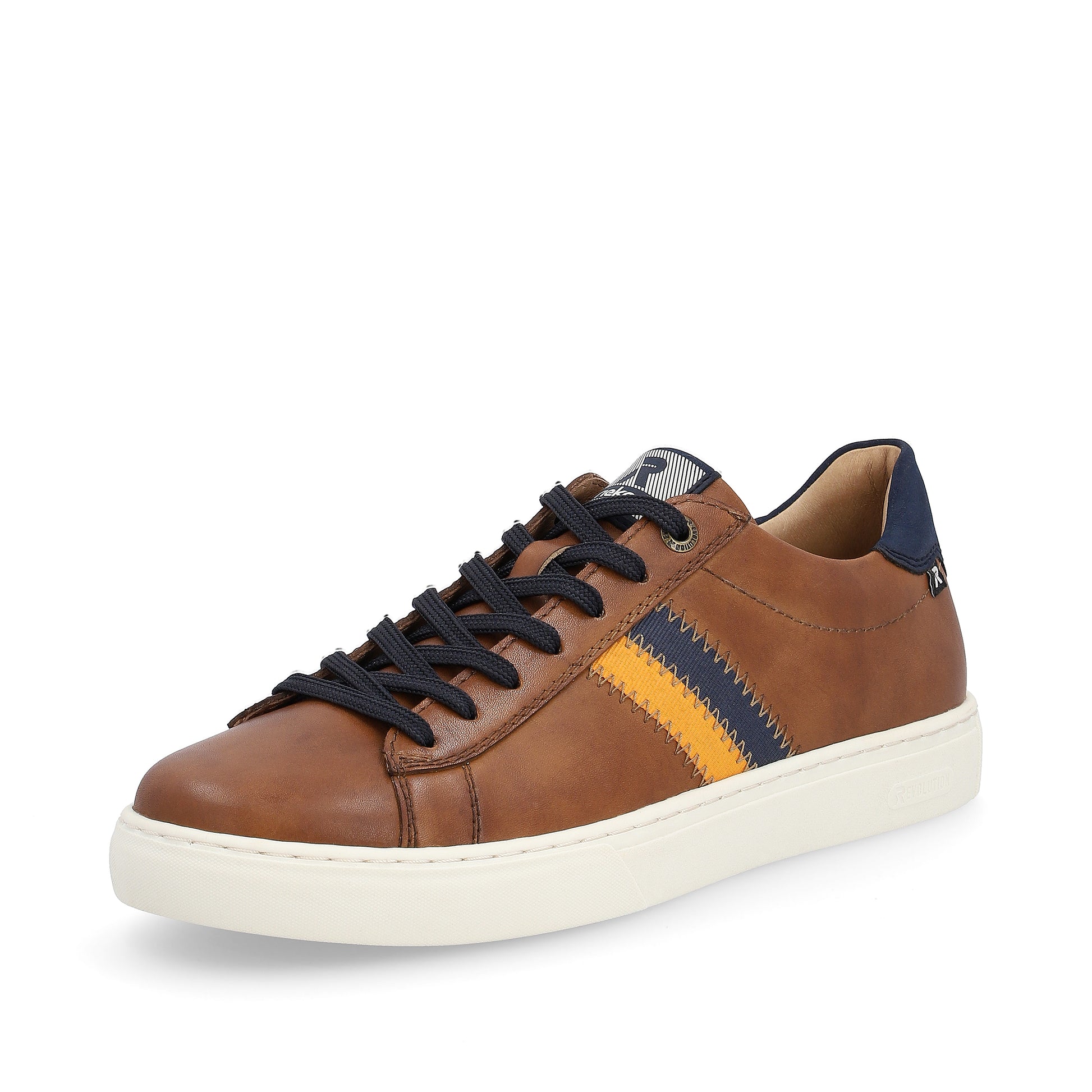 Brown Elasticated Shoes for Men | Rieker U0705-24