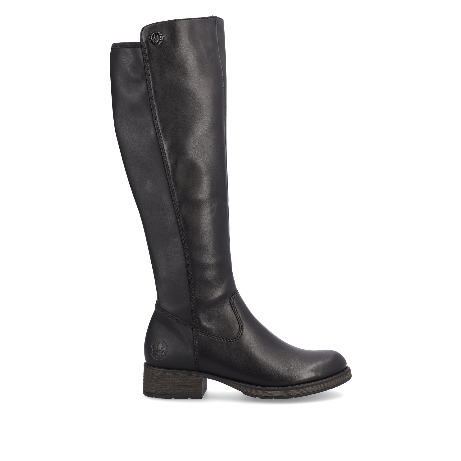 Black Zip Boots for Women | Rieker Z9591-01