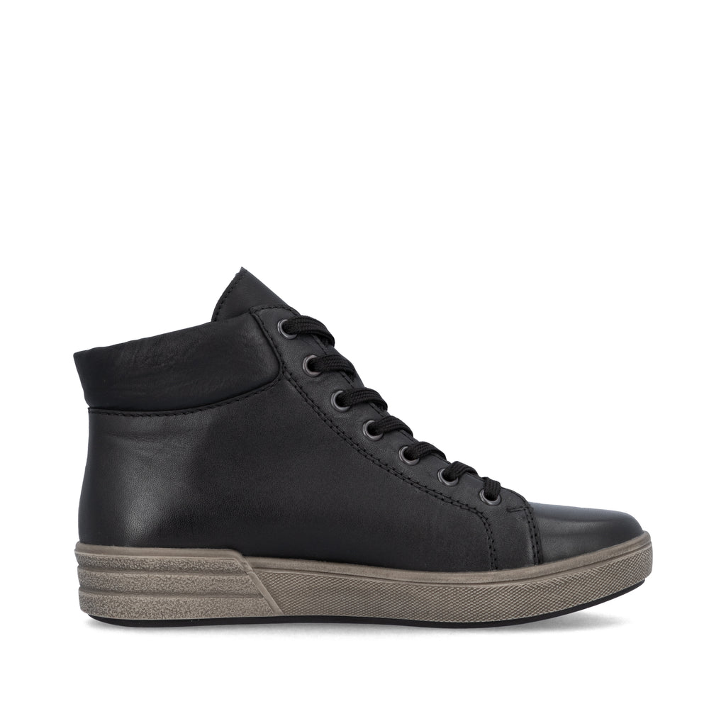 Black Zip Boots for Women | Rieker X0709-01