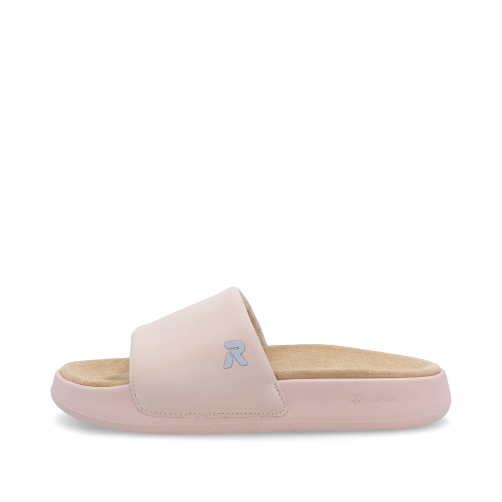 Pink Slip-On Sandals for Women | Rieker W3250-31