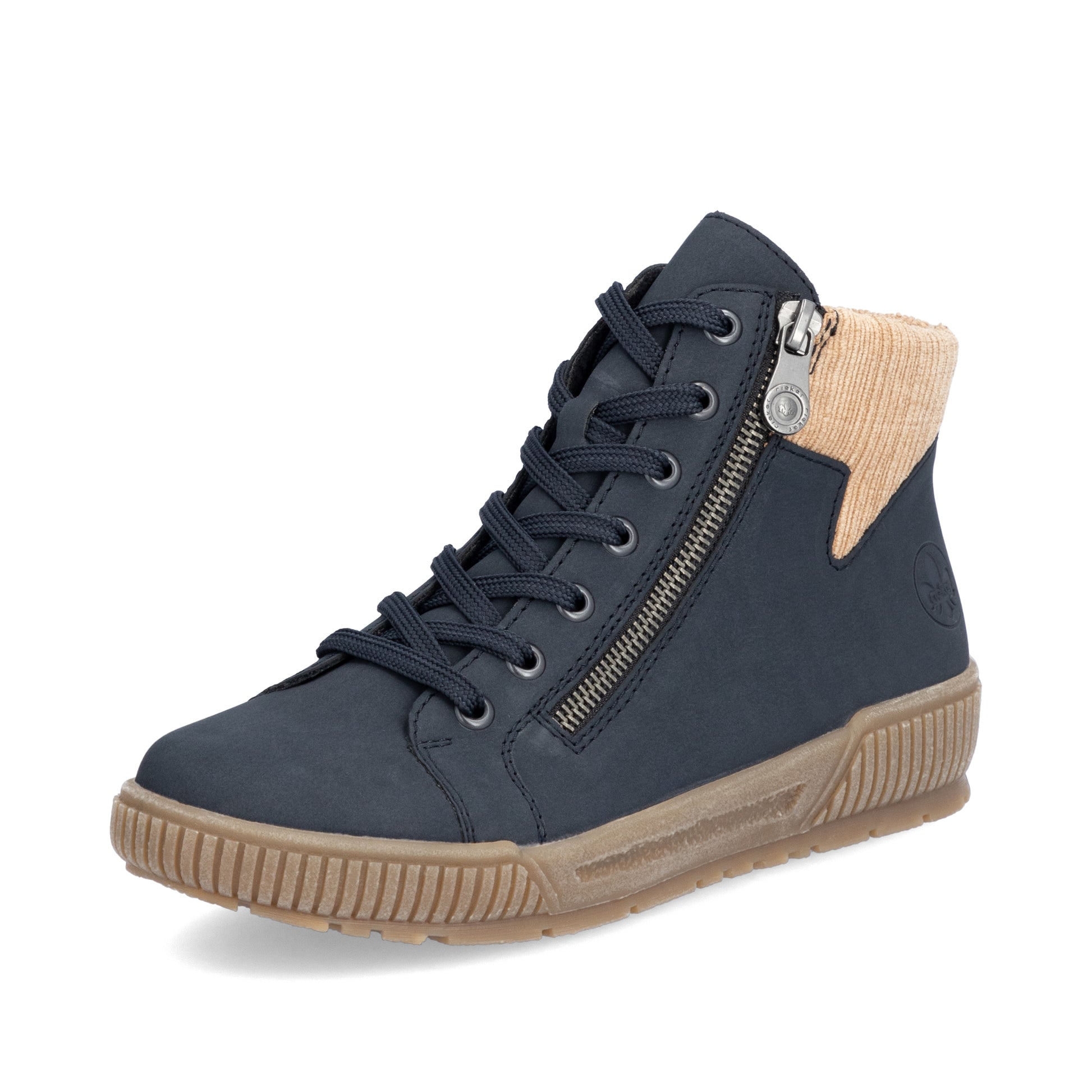Blue Zip Boots for Women | Rieker N0709-15