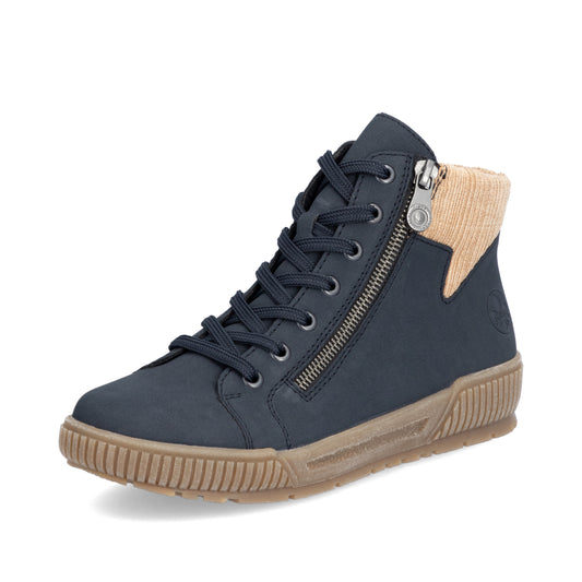 Rieker Woman's Boots - Blue | N0709-15