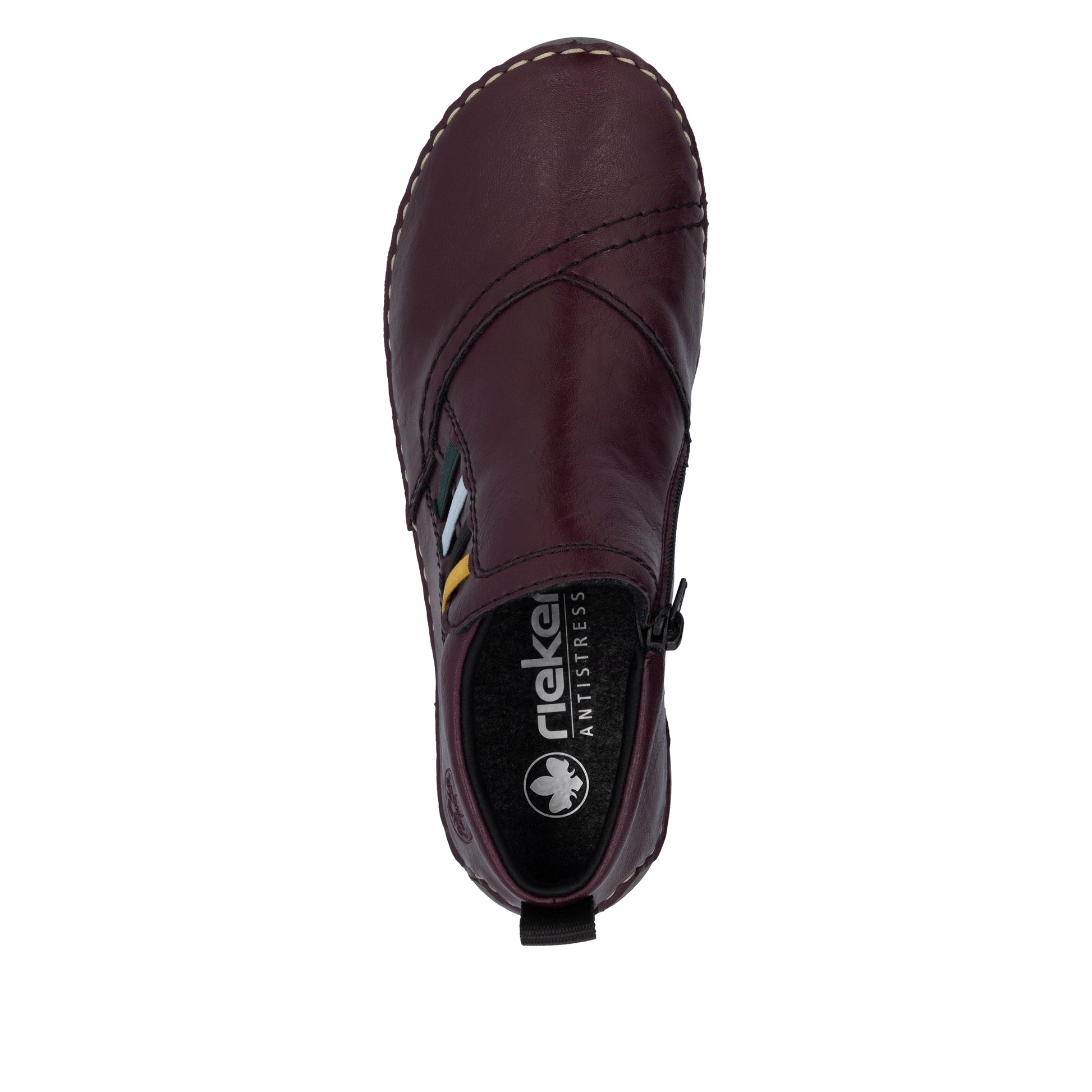 Red Zip Boots for Women | Rieker 52584-30