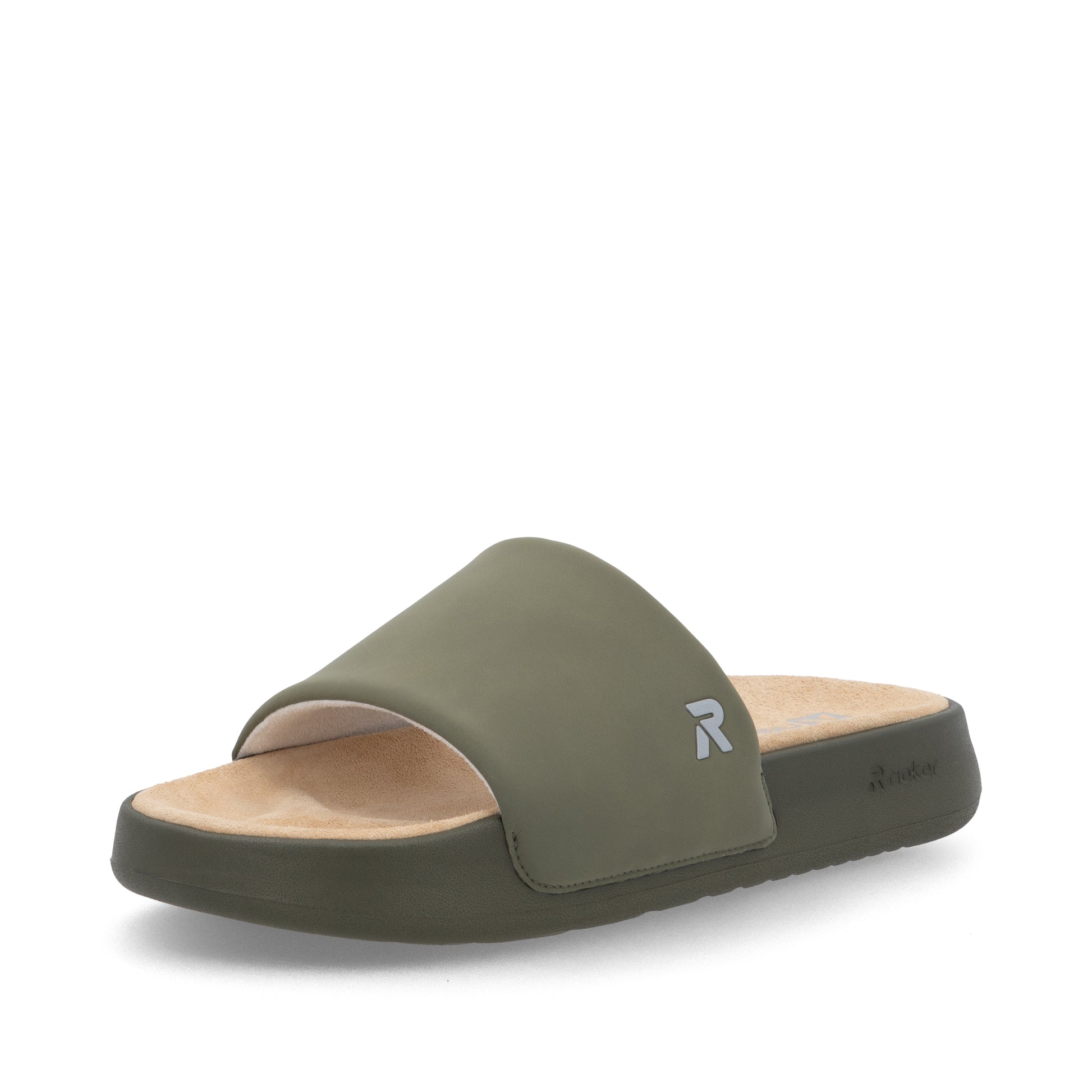 Green Slip-On Sandals for Men | Rieker U3250-54