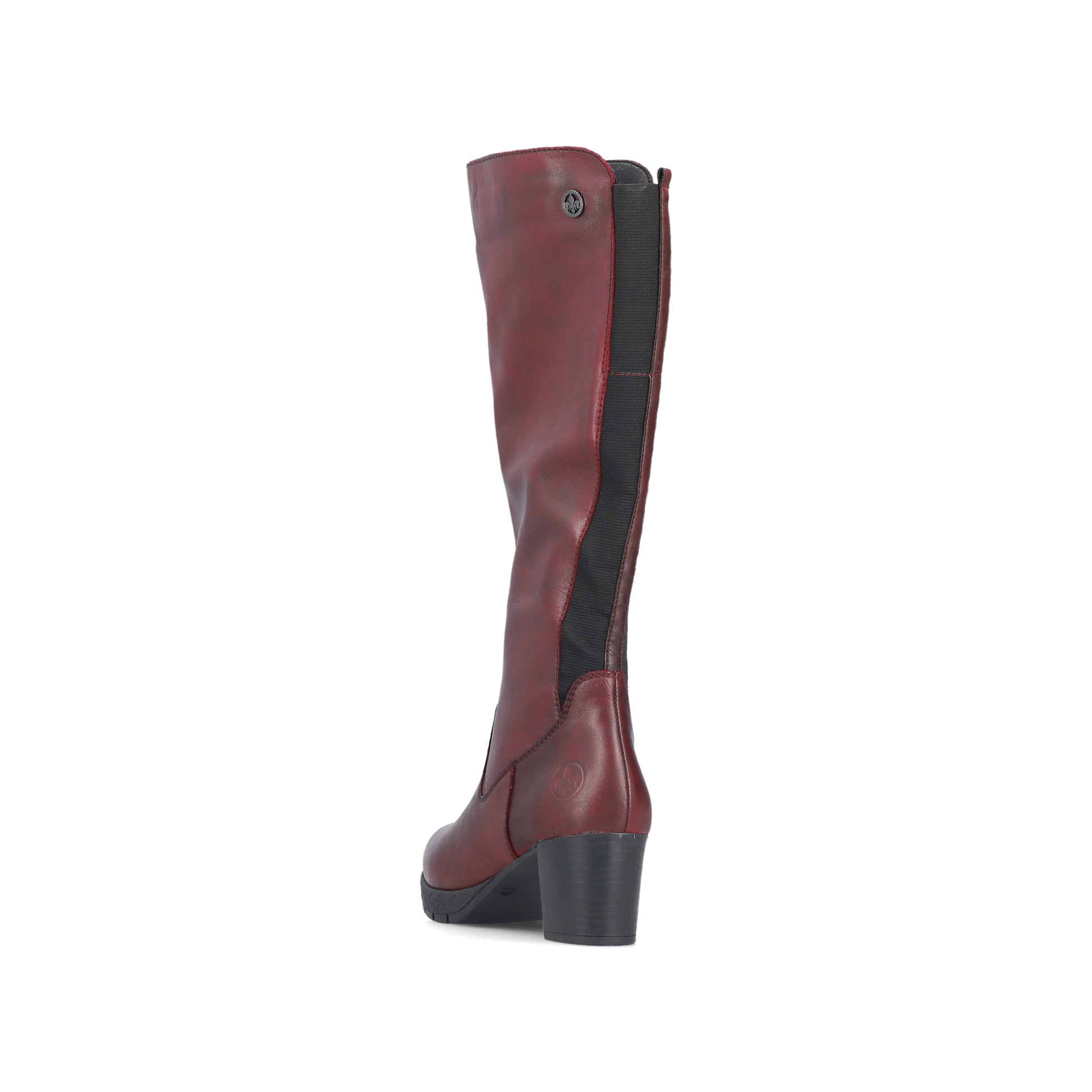 Red Zip Boots for Women | Rieker 77684-35