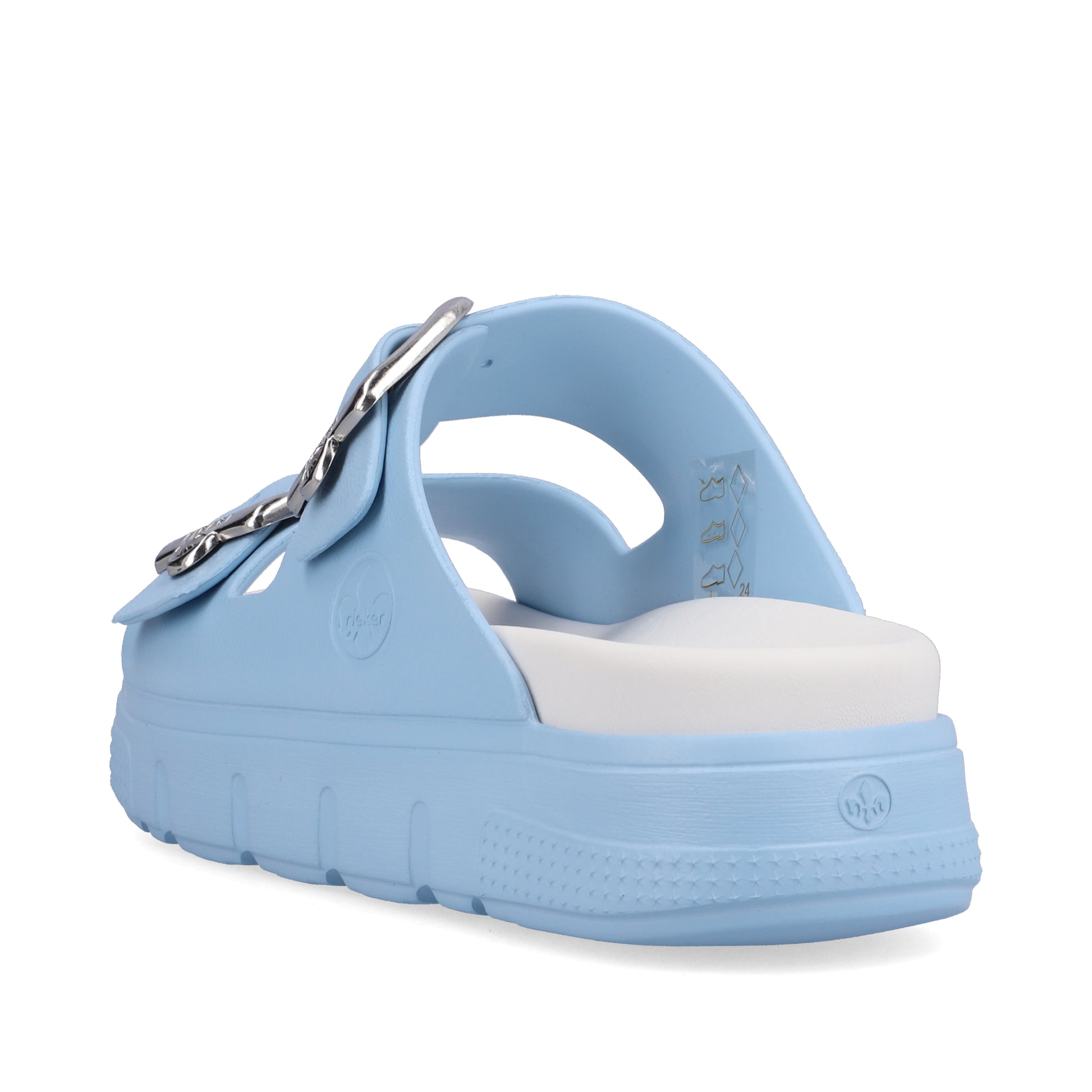 Blue Buckle Sandals for Women | Rieker P2180-10