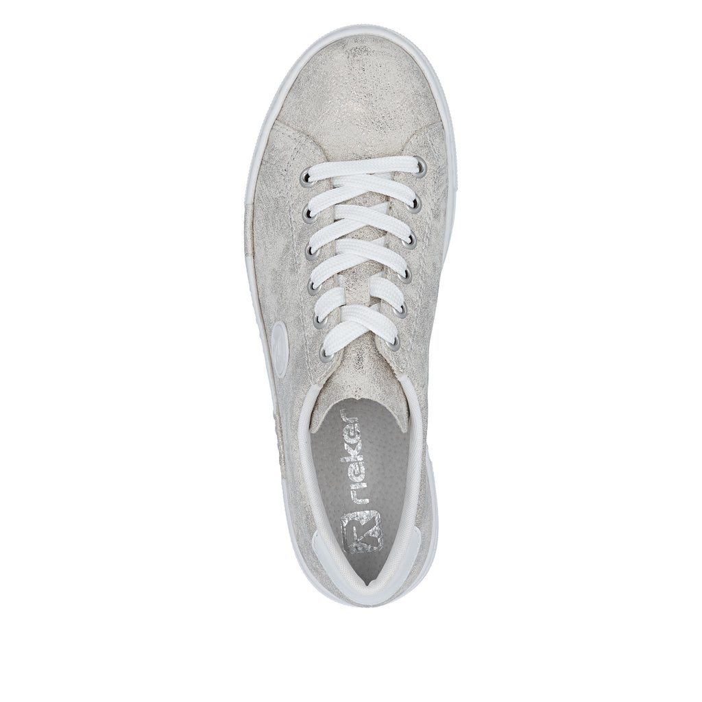 Metallic Elasticated Shoes for Women | Rieker N49W1-90