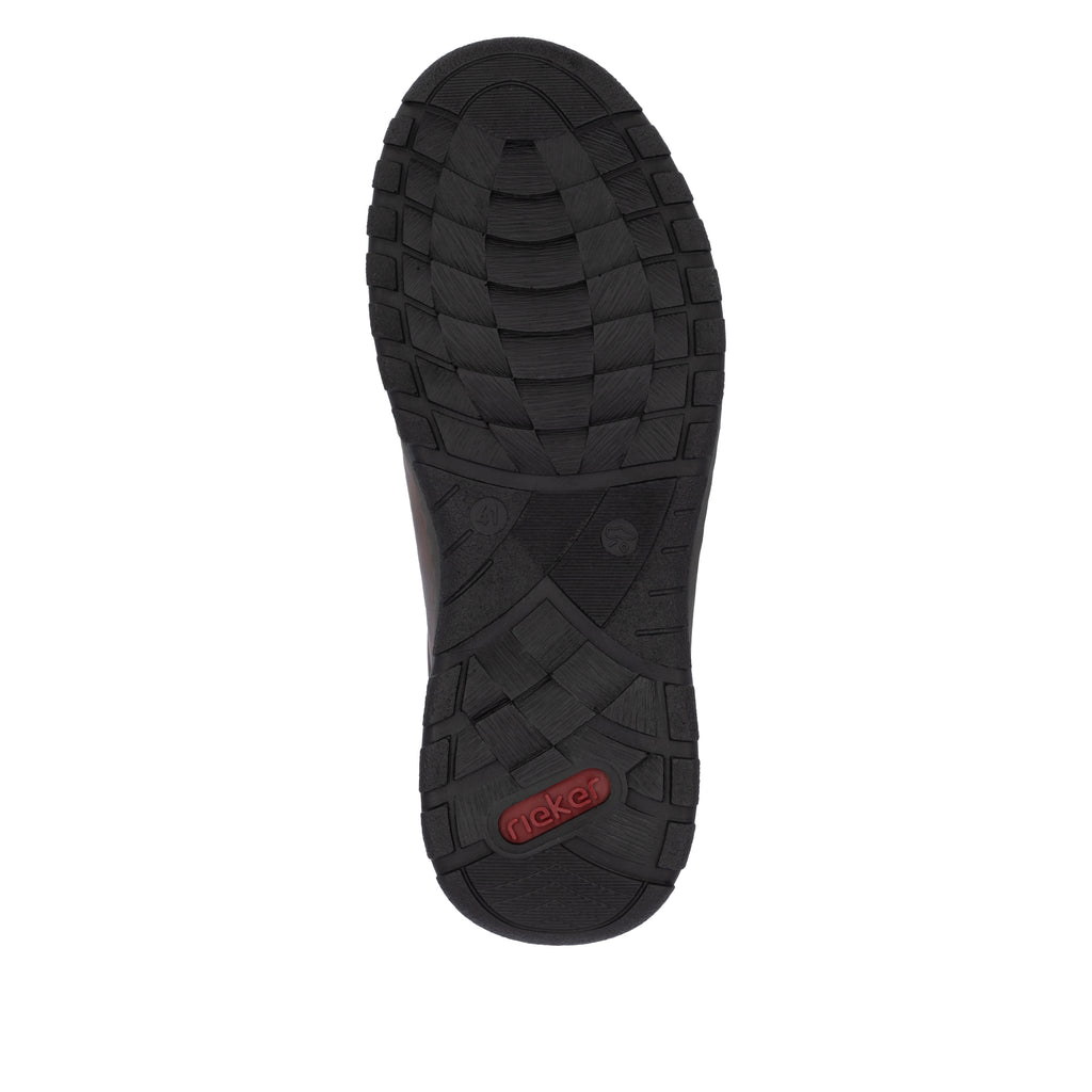 Brown Elasticated Shoes for Men | Rieker 03354-26