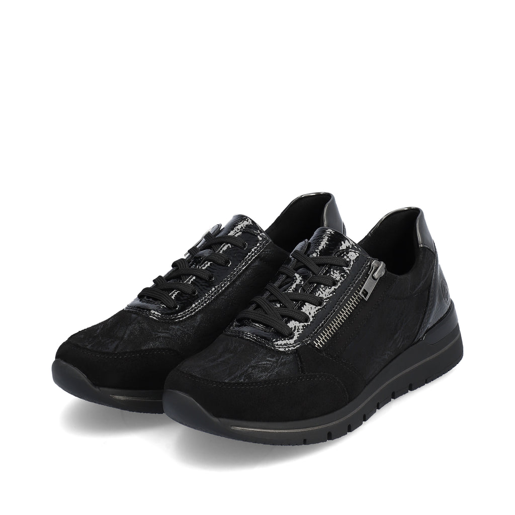 Black Zip Shoes for Women | Remonte R6700-03