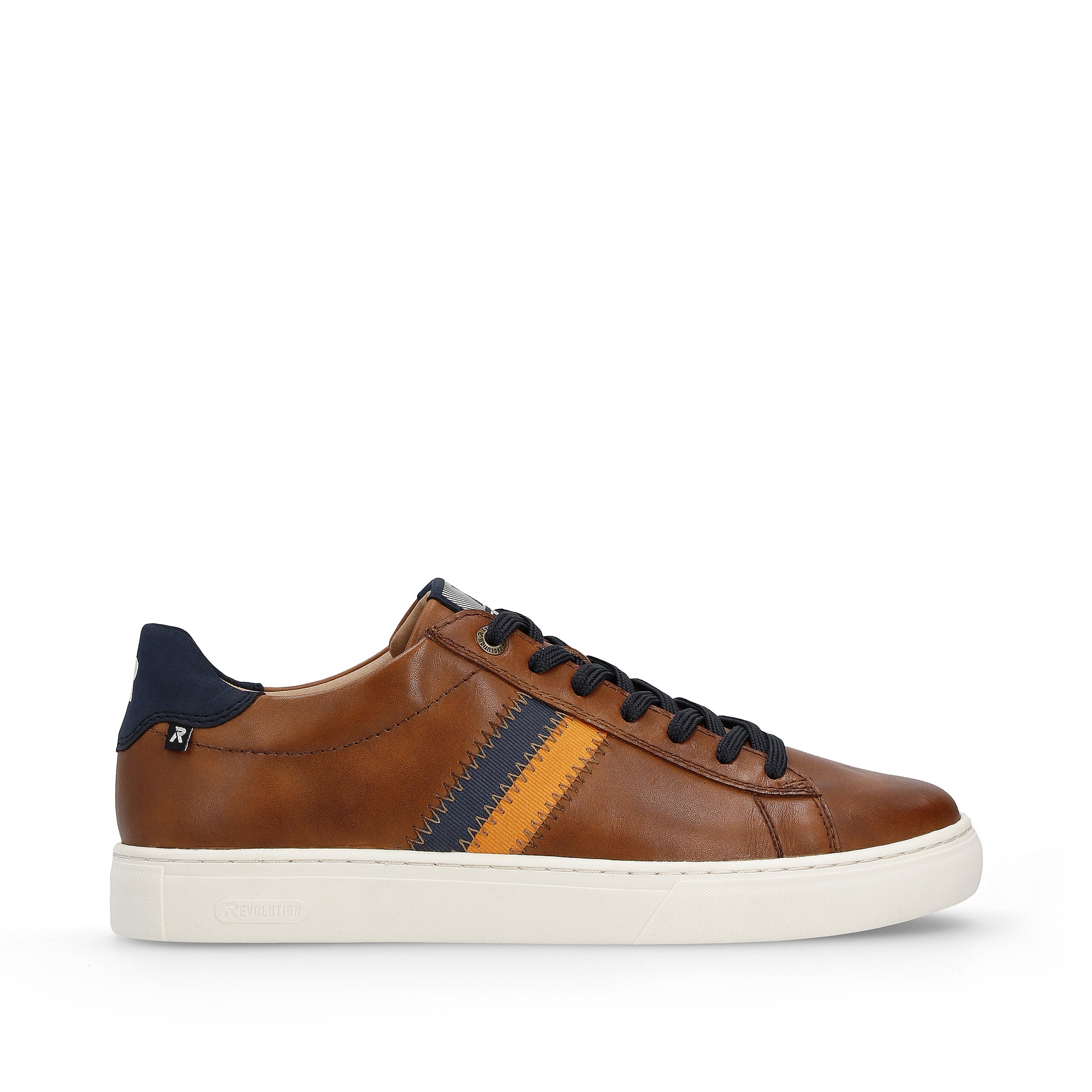 Brown Elasticated Shoes for Men | Rieker U0705-24