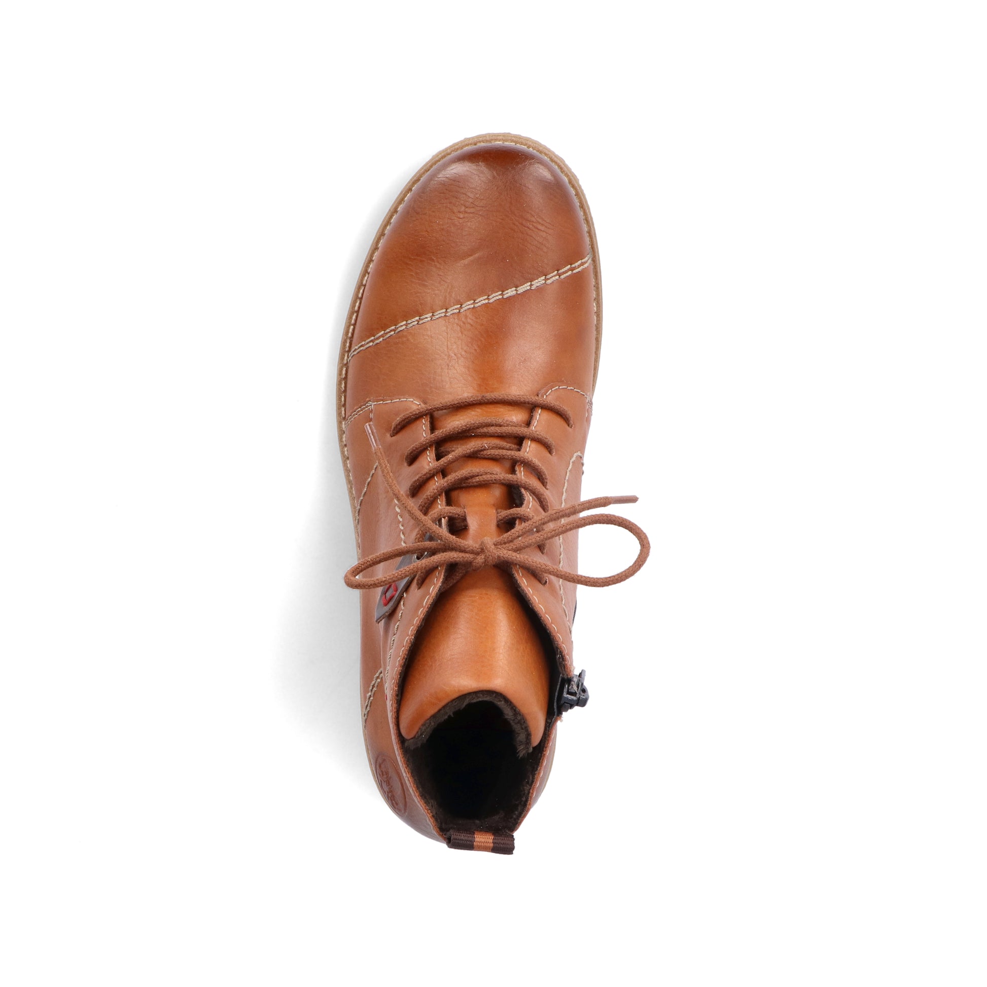 Brown Zip Boots for Women | Rieker 73501-24