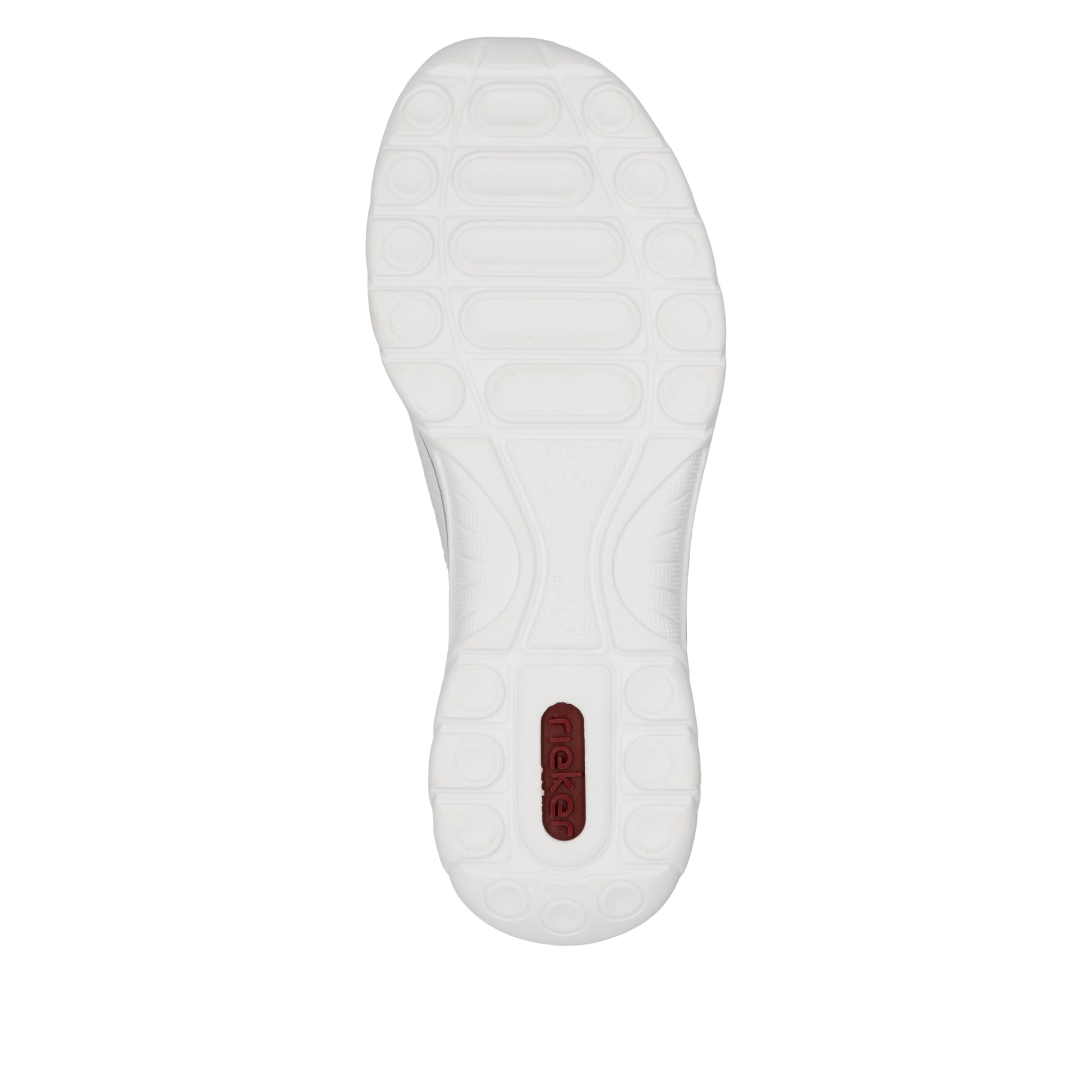 White Elasticated Shoes for Women | Rieker L32F1-80
