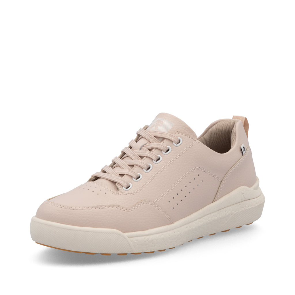 Pink Elasticated Shoes for Women | Rieker W1101-31