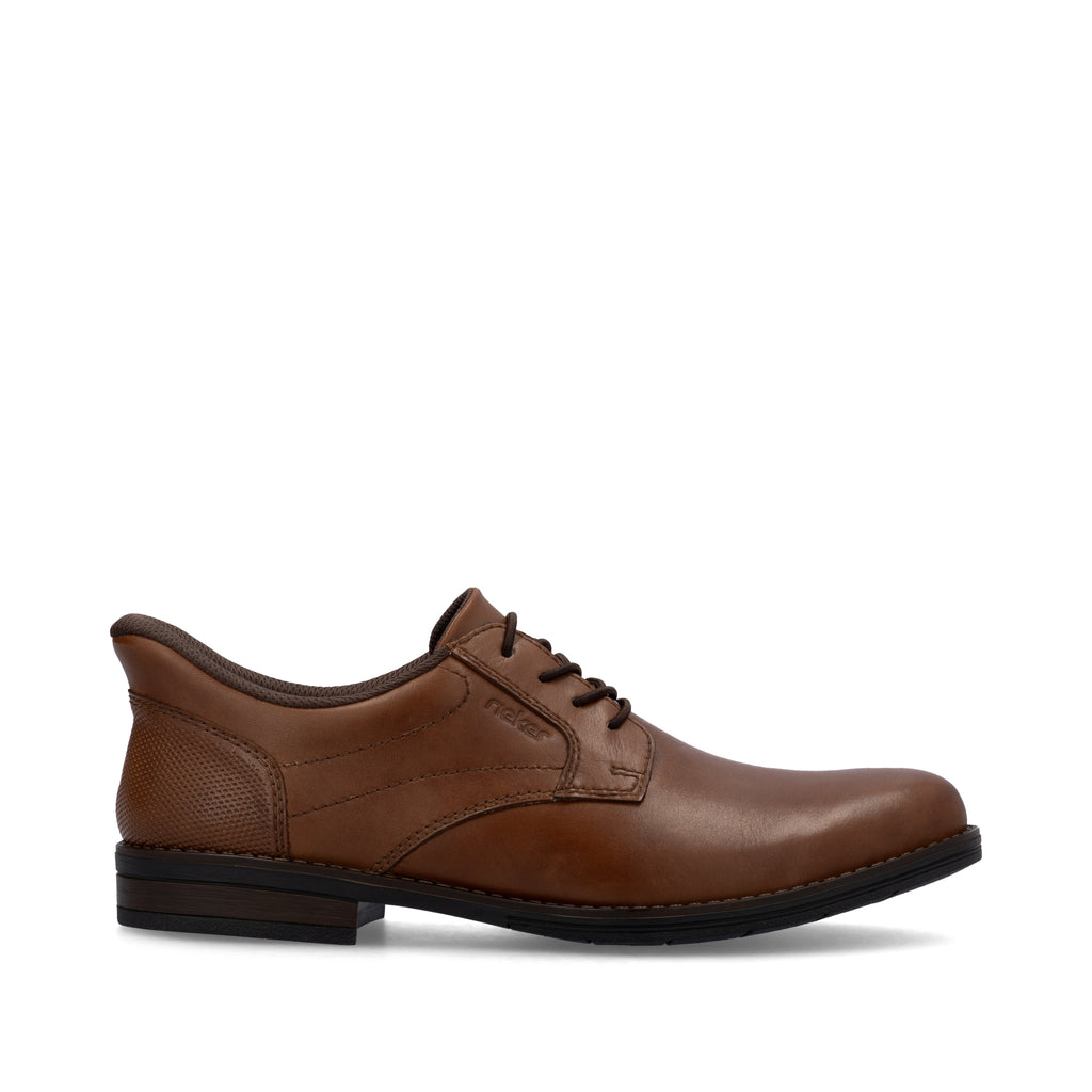 Brown Elasticated Shoes for Men | Rieker 10353-24