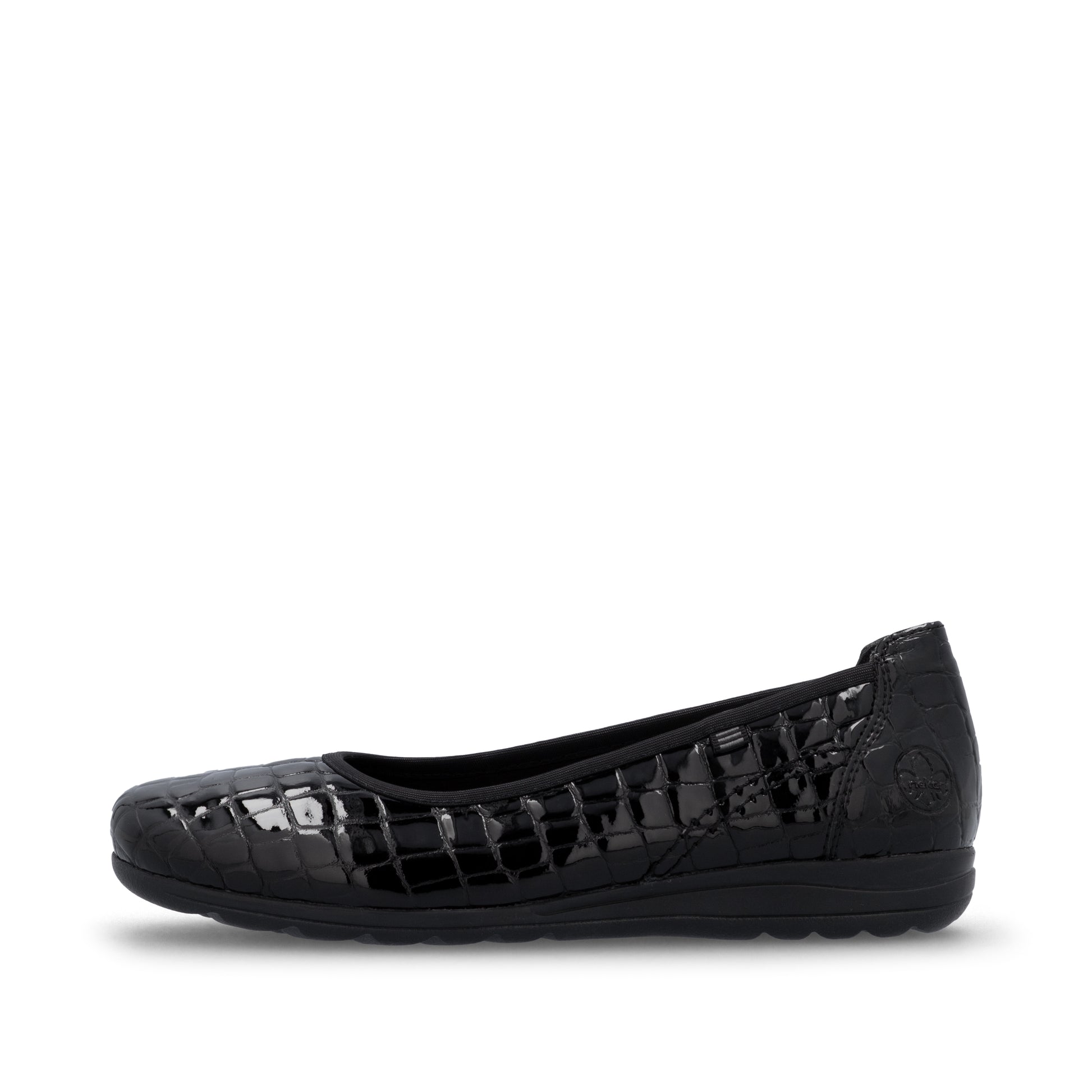 Black Slip-On Shoes for Women | Rieker L9350-01