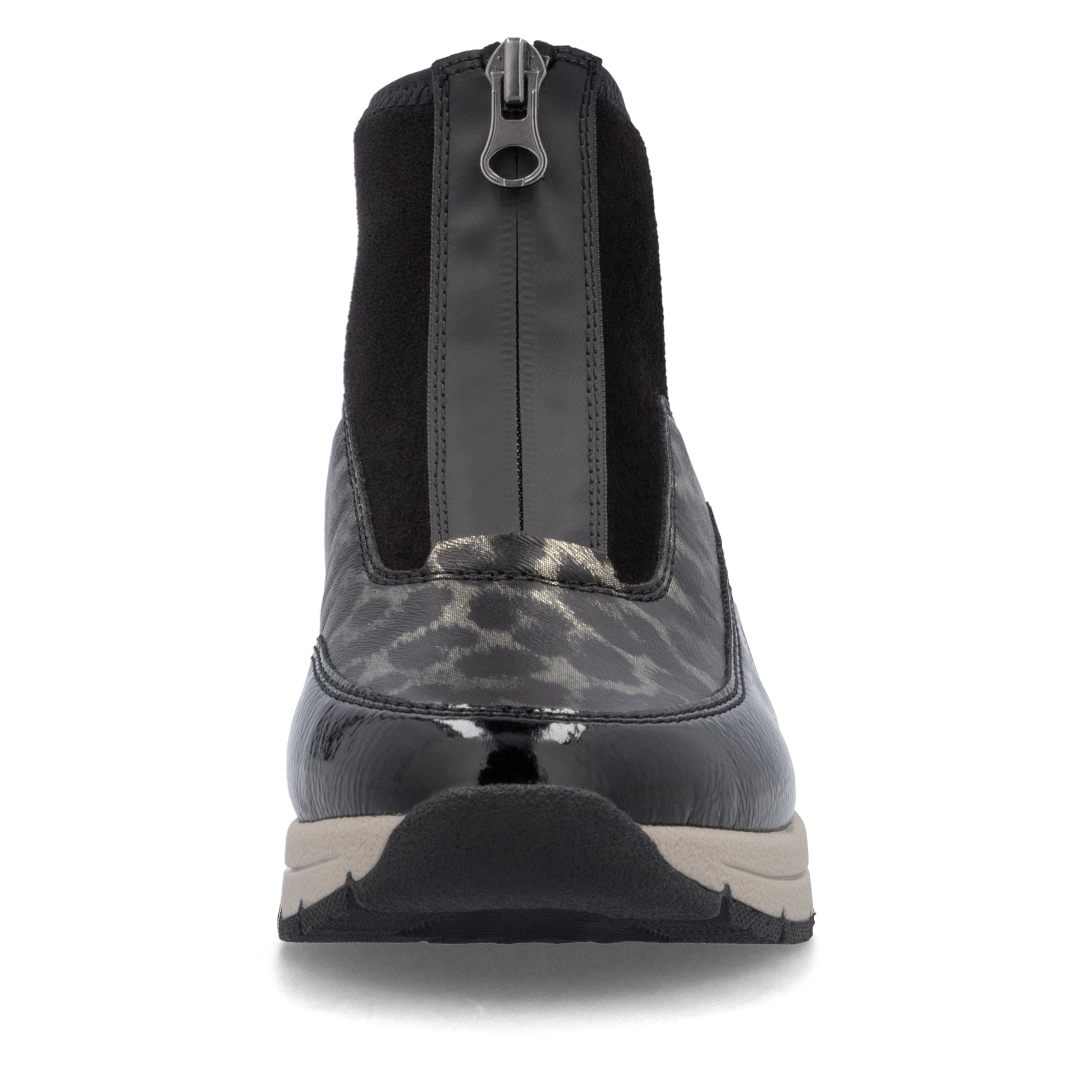 Black Zip Boots for Women | Rieker N9362-00