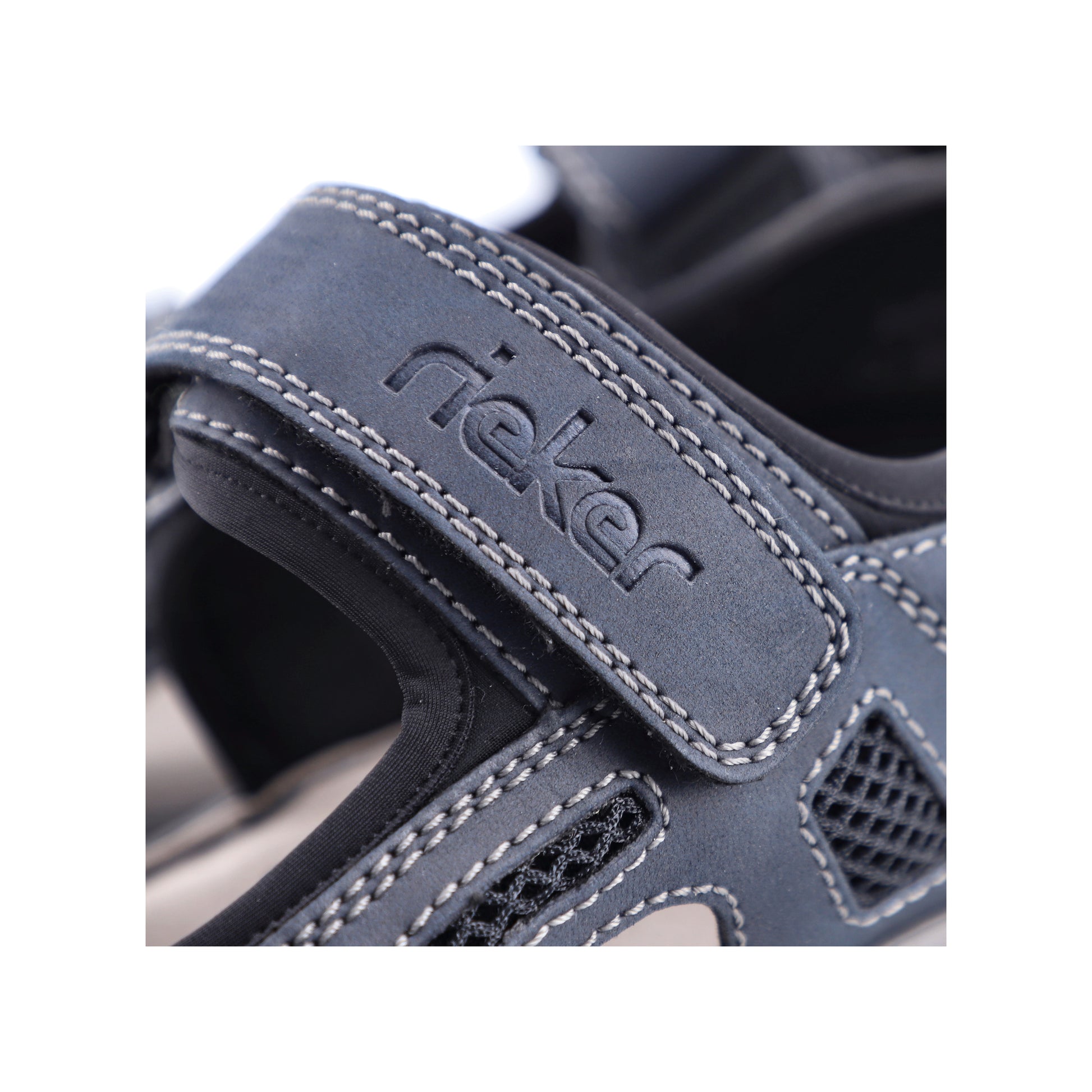 Blue Hook & Loop Sandals for Men | Rieker 26761-14