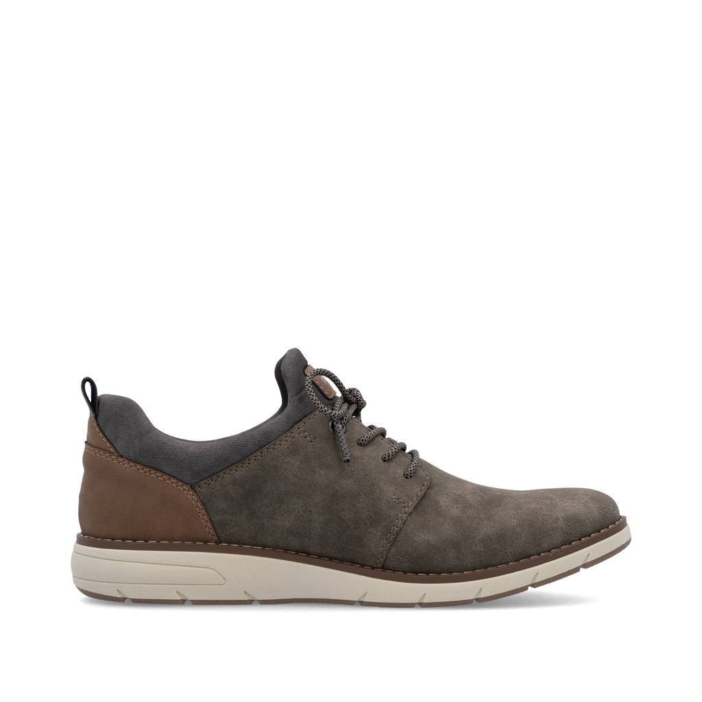 Brown Elasticated Shoes for Men | Rieker 11351-25