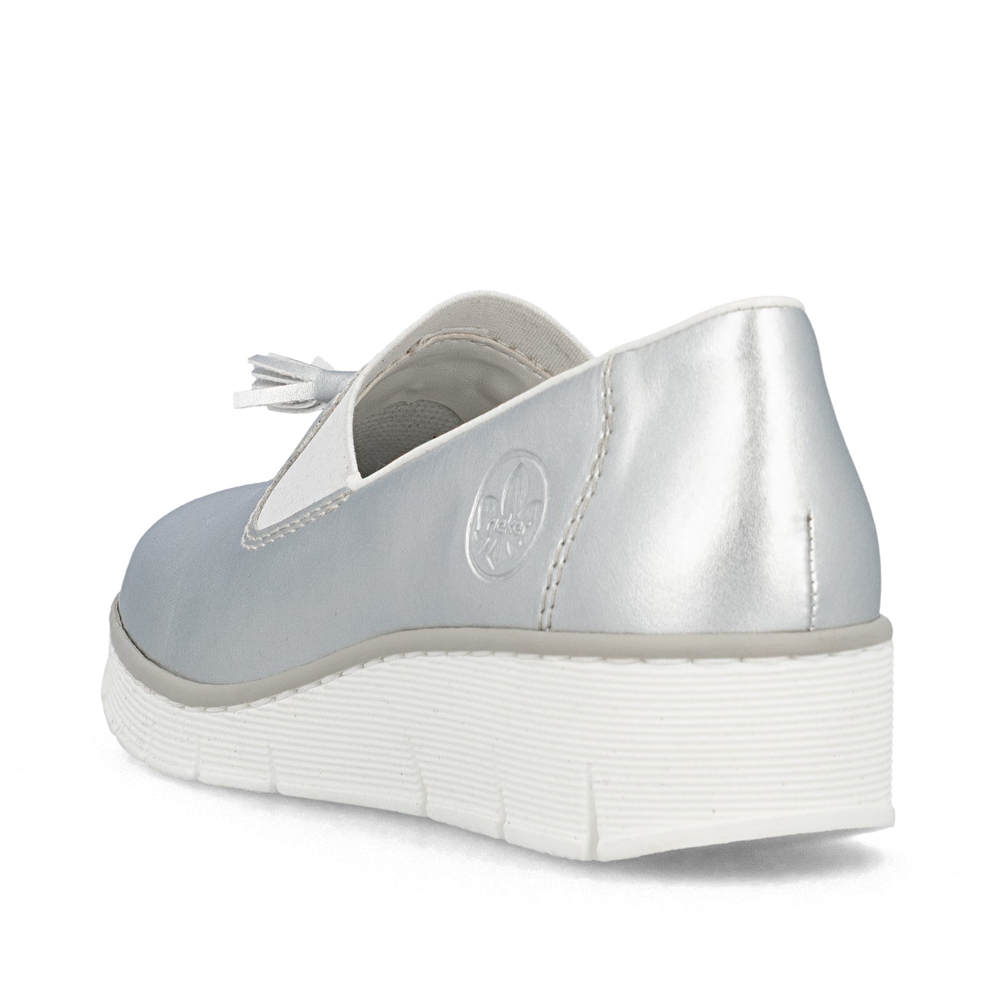 Rieker Woman's Shoes - Silver/Platinum | 53751-90