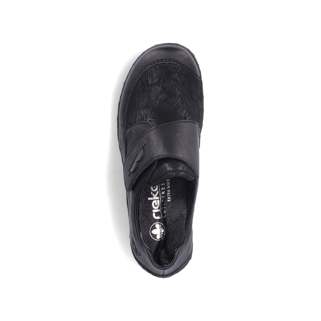 Black Hook & Loop Shoes for Women | Rieker 48954-00