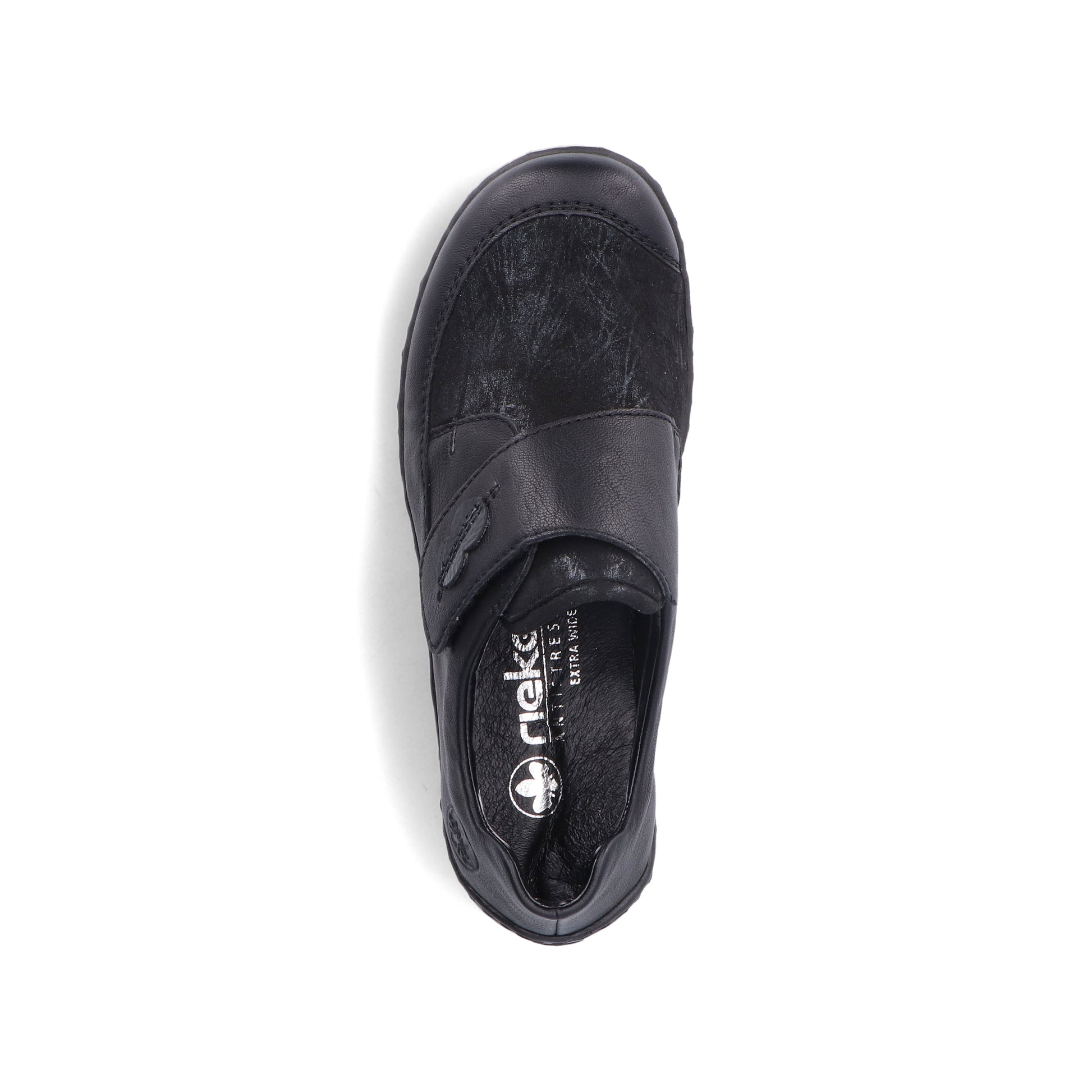 Black Hook & Loop Shoes for Women | Rieker 48954-00