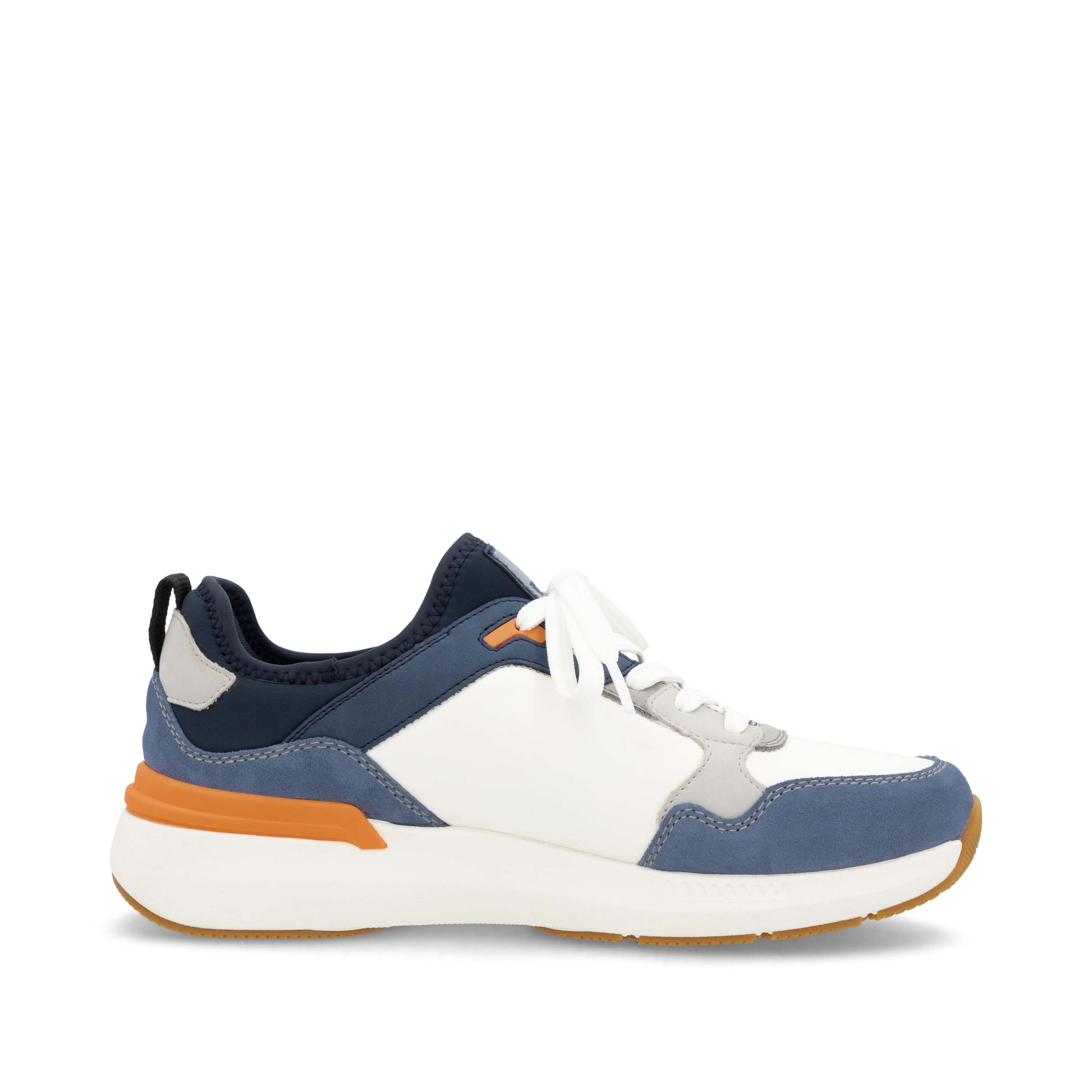Blue Elasticated Shoes for Men | Rieker U1403-14