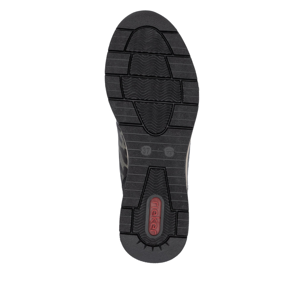 Black Zip Boots for Women | Rieker N9362-00