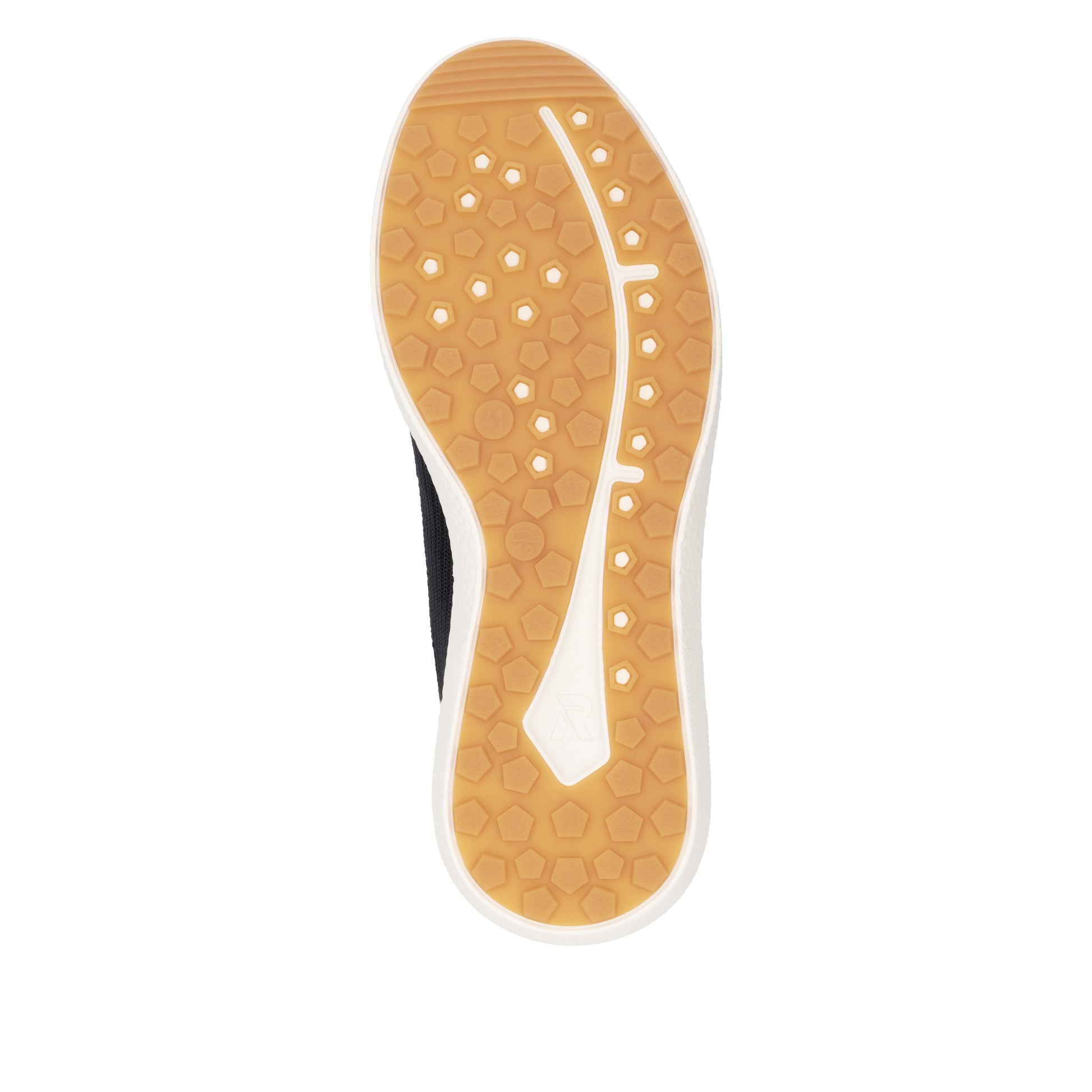 Blue Elasticated Shoes for Men | Rieker U1104-14