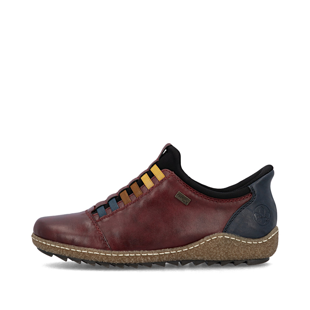Red Elasticated Shoes for Women | Rieker L7562-35