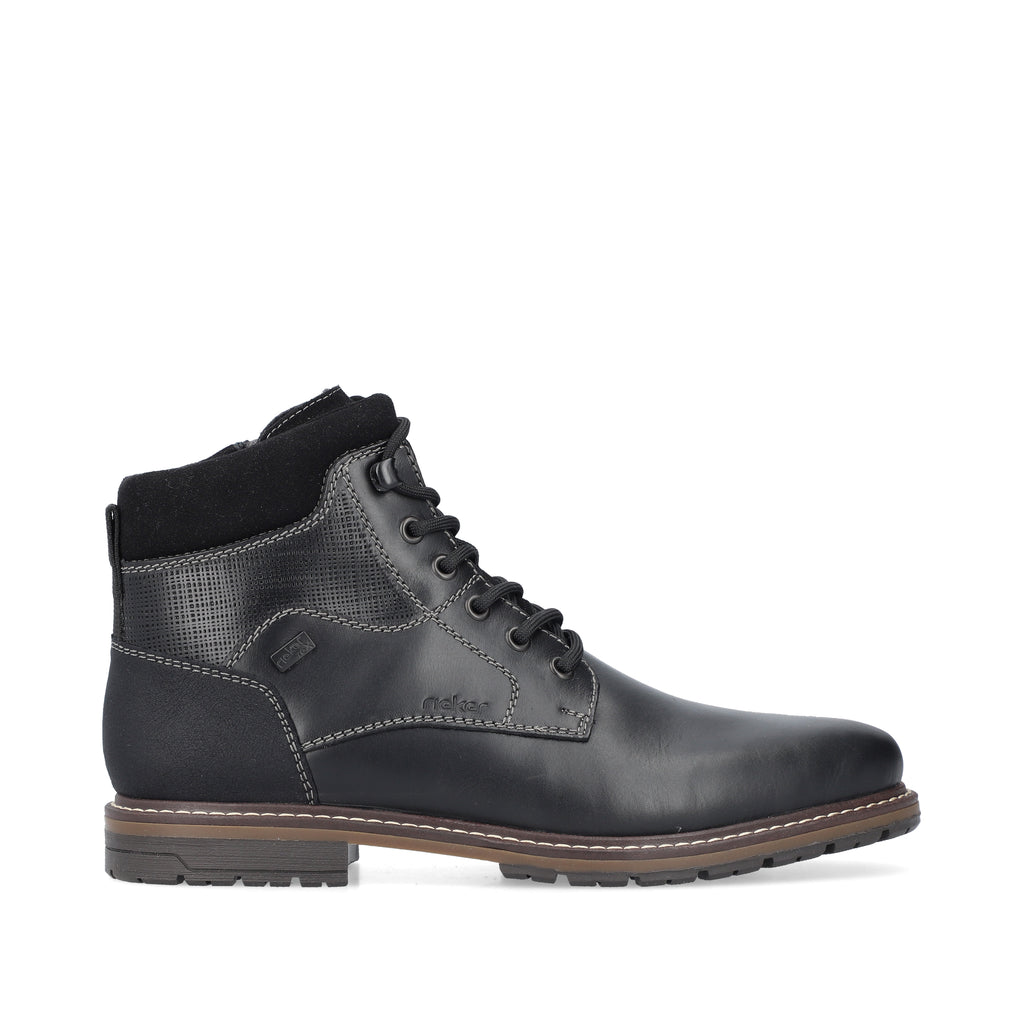 Black Zip Boots for Men | Rieker 13740-00