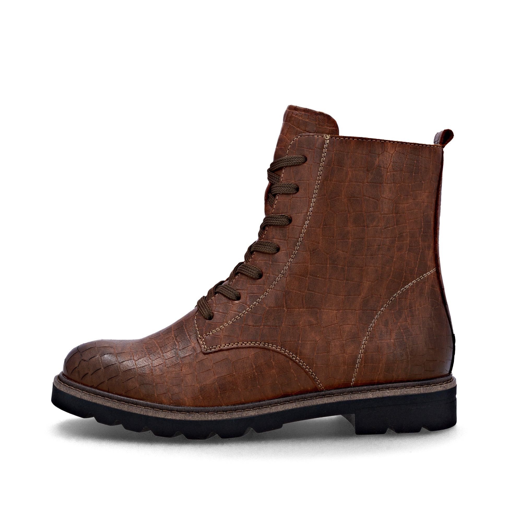Brown Zip Boots for Women | Remonte D2Q71-22