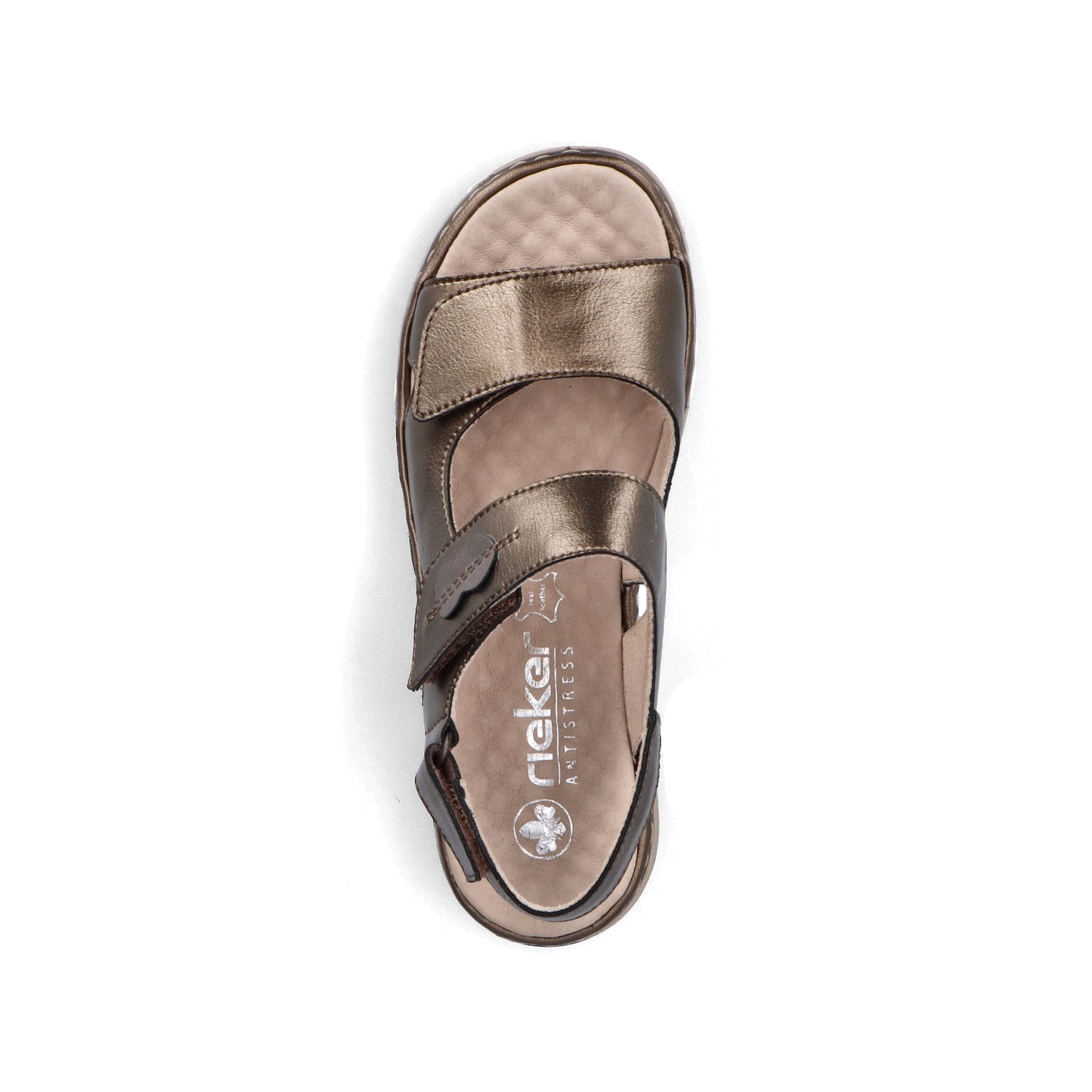 Rieker Woman's Sandals - Bronze | 60462-90