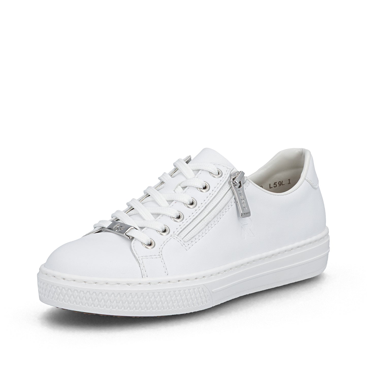 Rieker Women's Trainer - White | L59L1-83