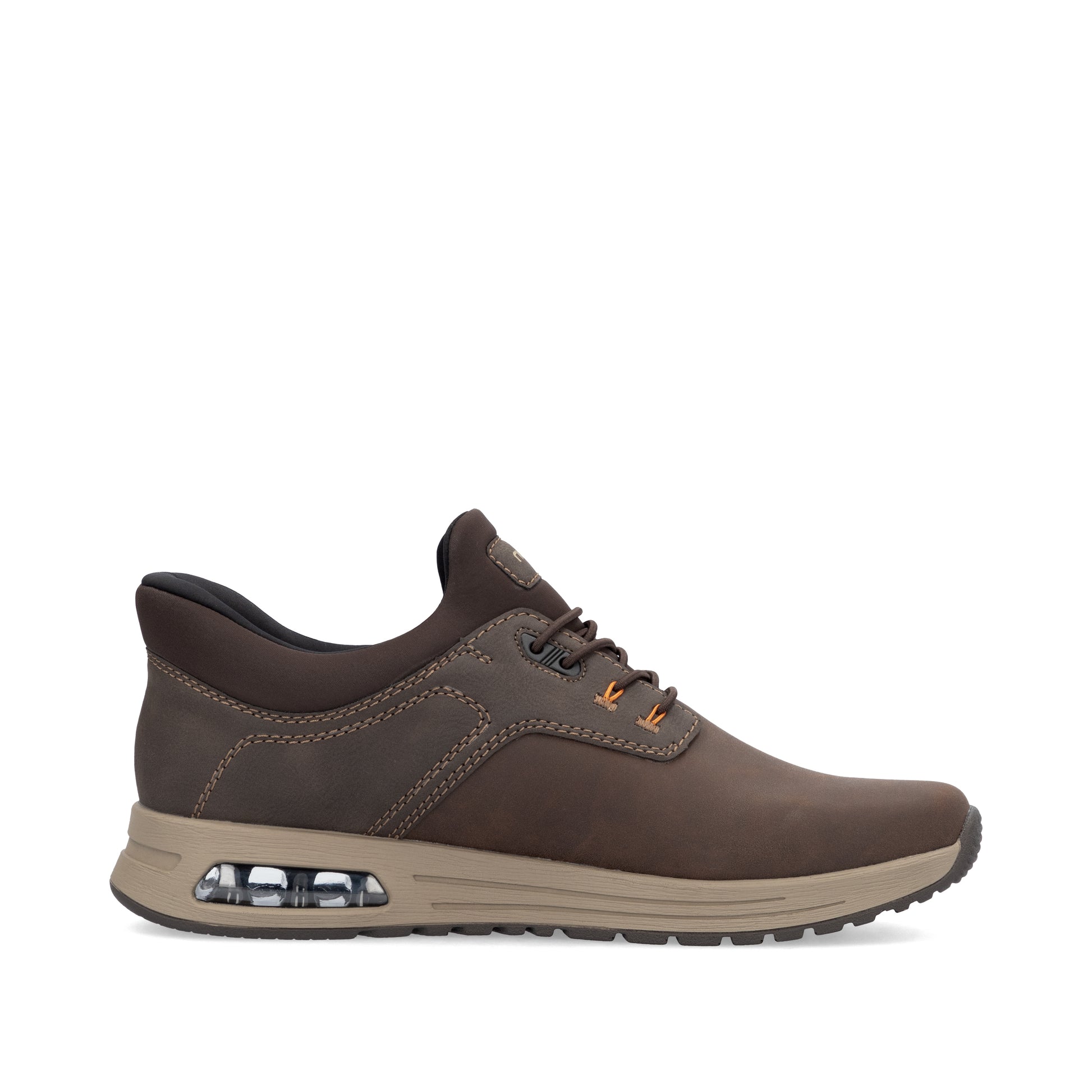 Brown Elasticated Shoes for Men | Rieker B1051-25