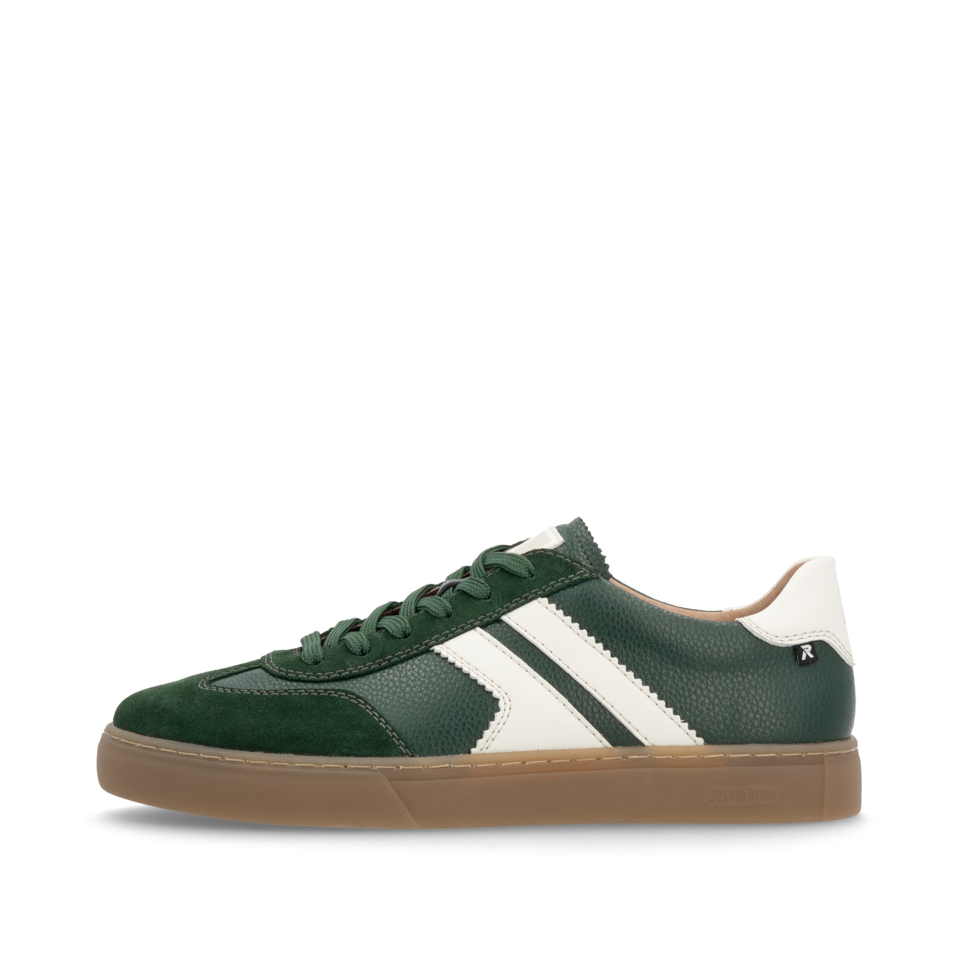 Green Elasticated Shoes for Men | Rieker Sport U0707-54