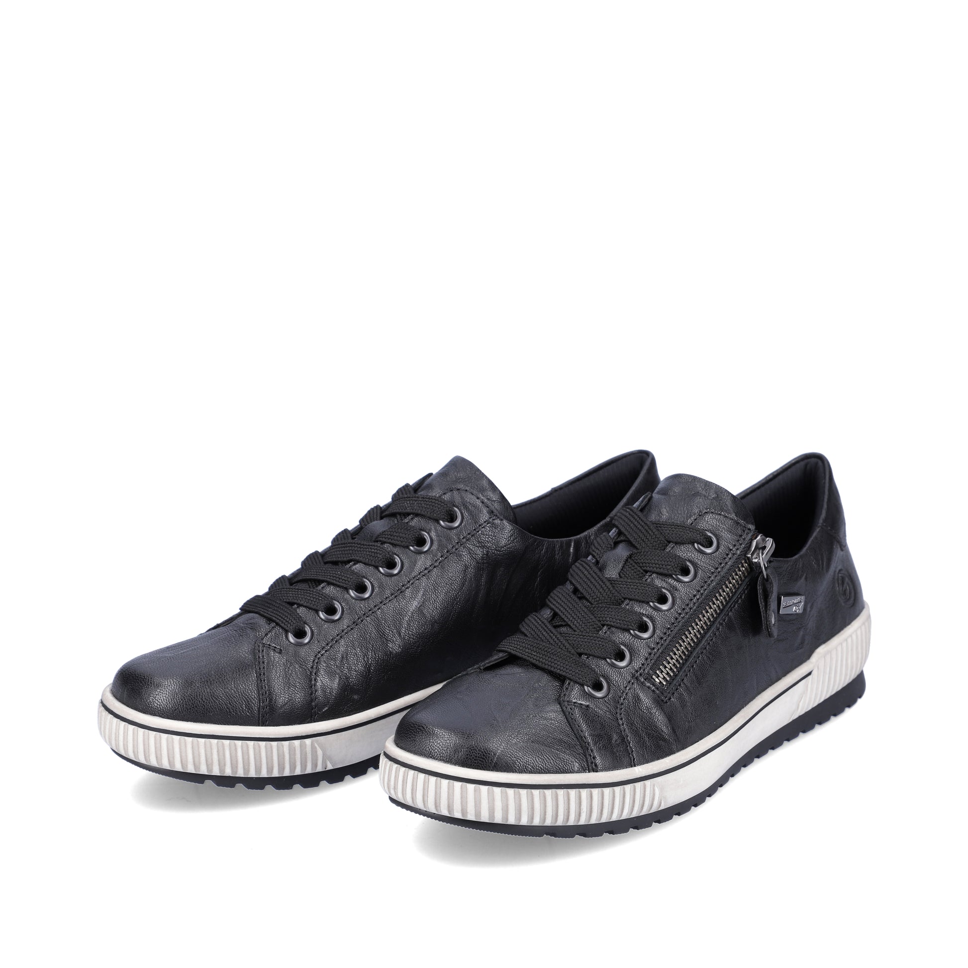 Black Zip Shoes for Women | Remonte D0700-00