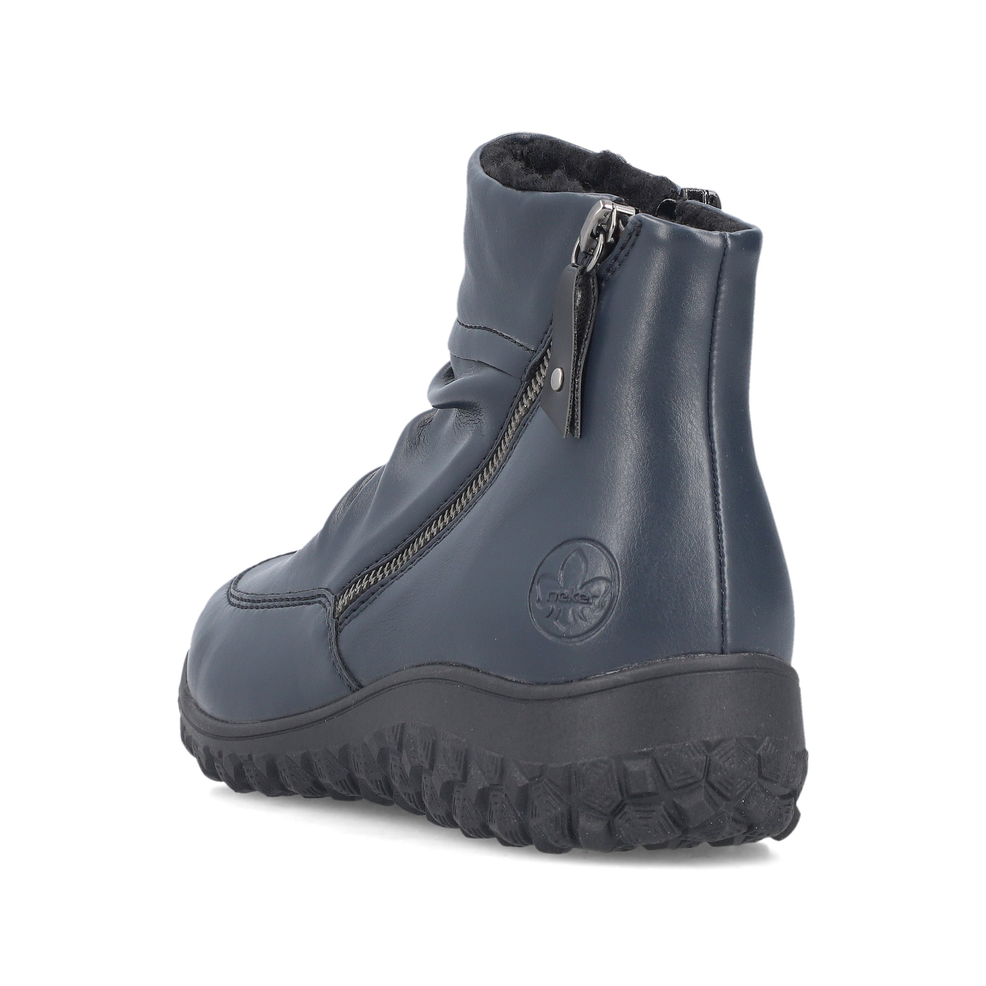 Blue Zip Boots for Women | Rieker 59585-14