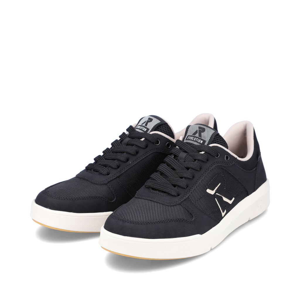 Black Lace-Up Shoes for Women | Rieker Sport 41905-00