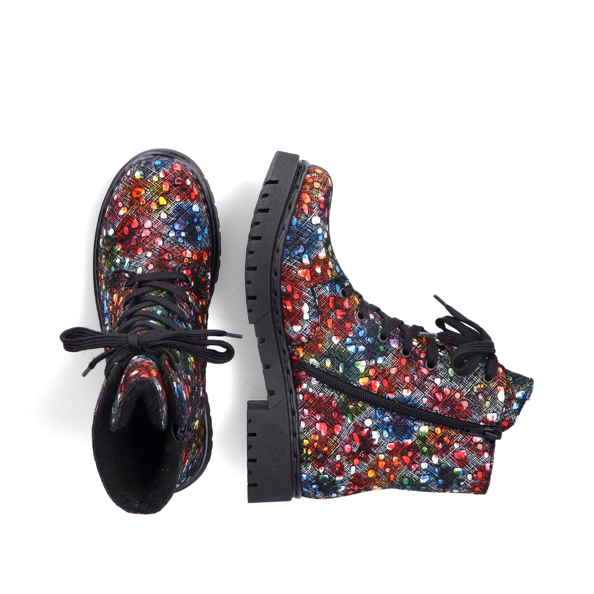 Multi Zip Boots for Women | Rieker Y2440-90