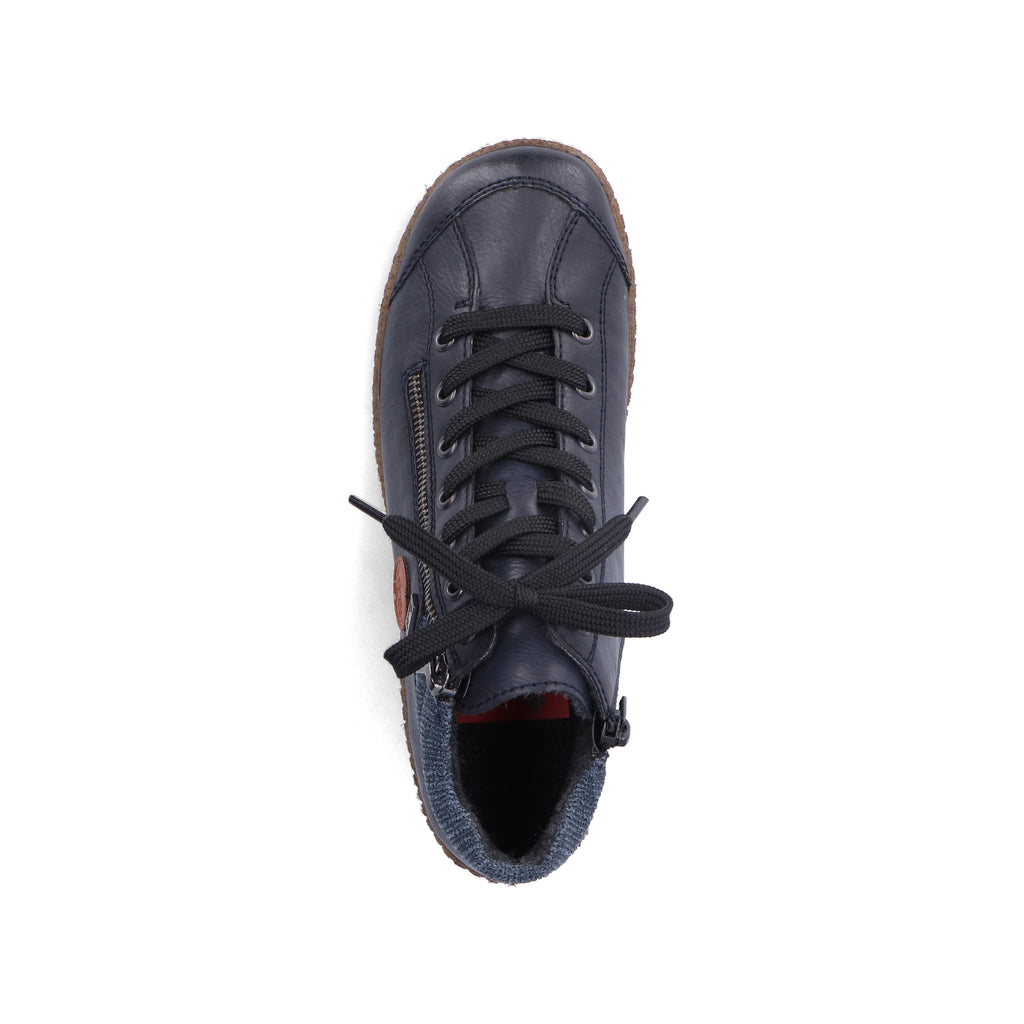 Blue Zip Boots for Women | Rieker L7514-14