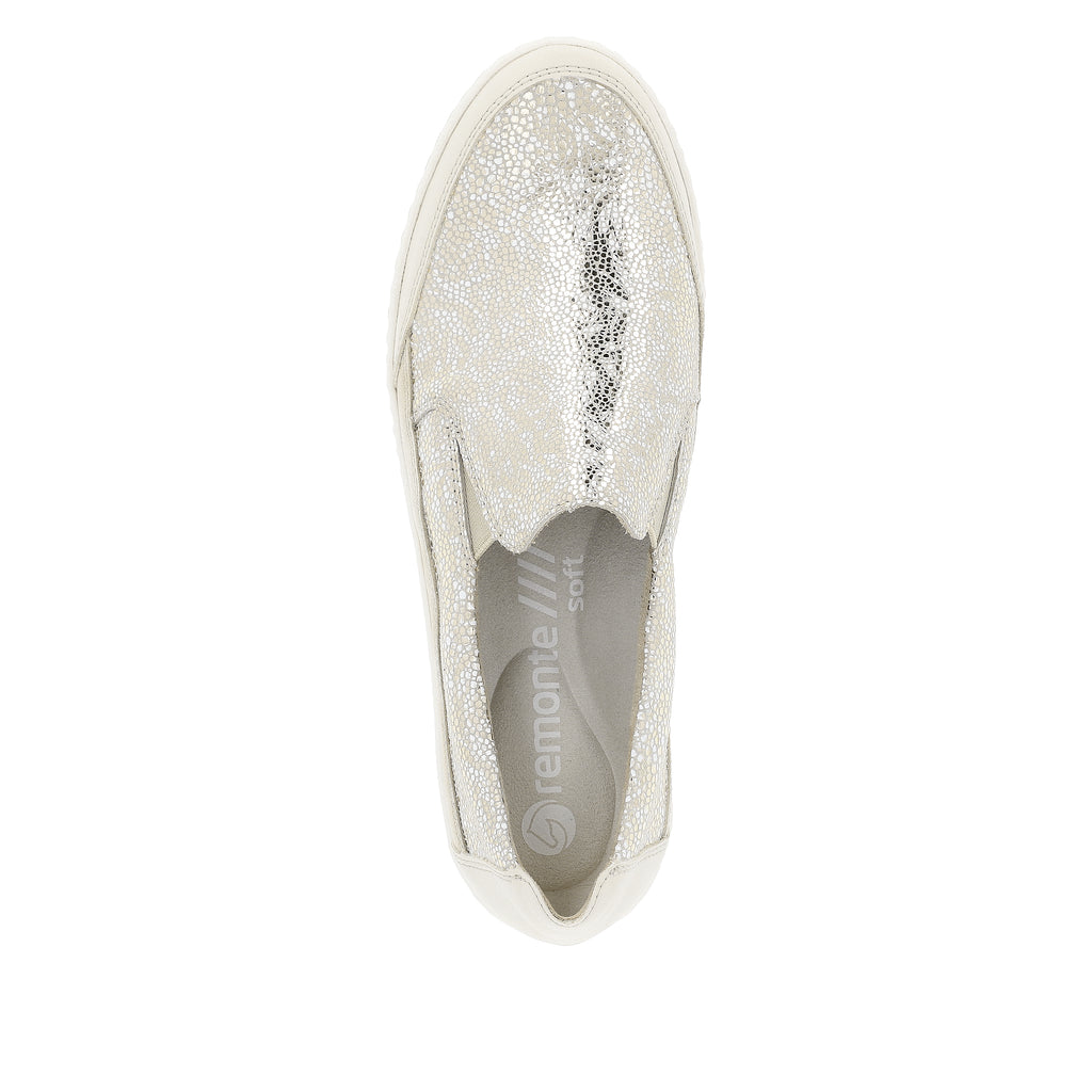 Metallic Elasticated Shoes for Women | Remonte D5829-90