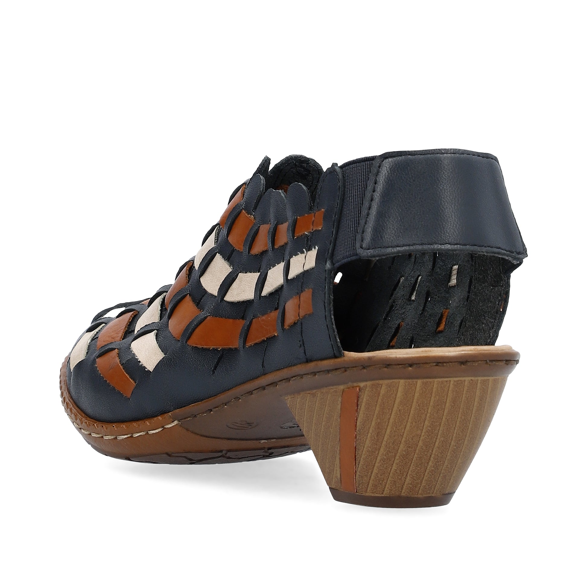 Blue Elasticated Shoes for Women | Rieker 46778-14