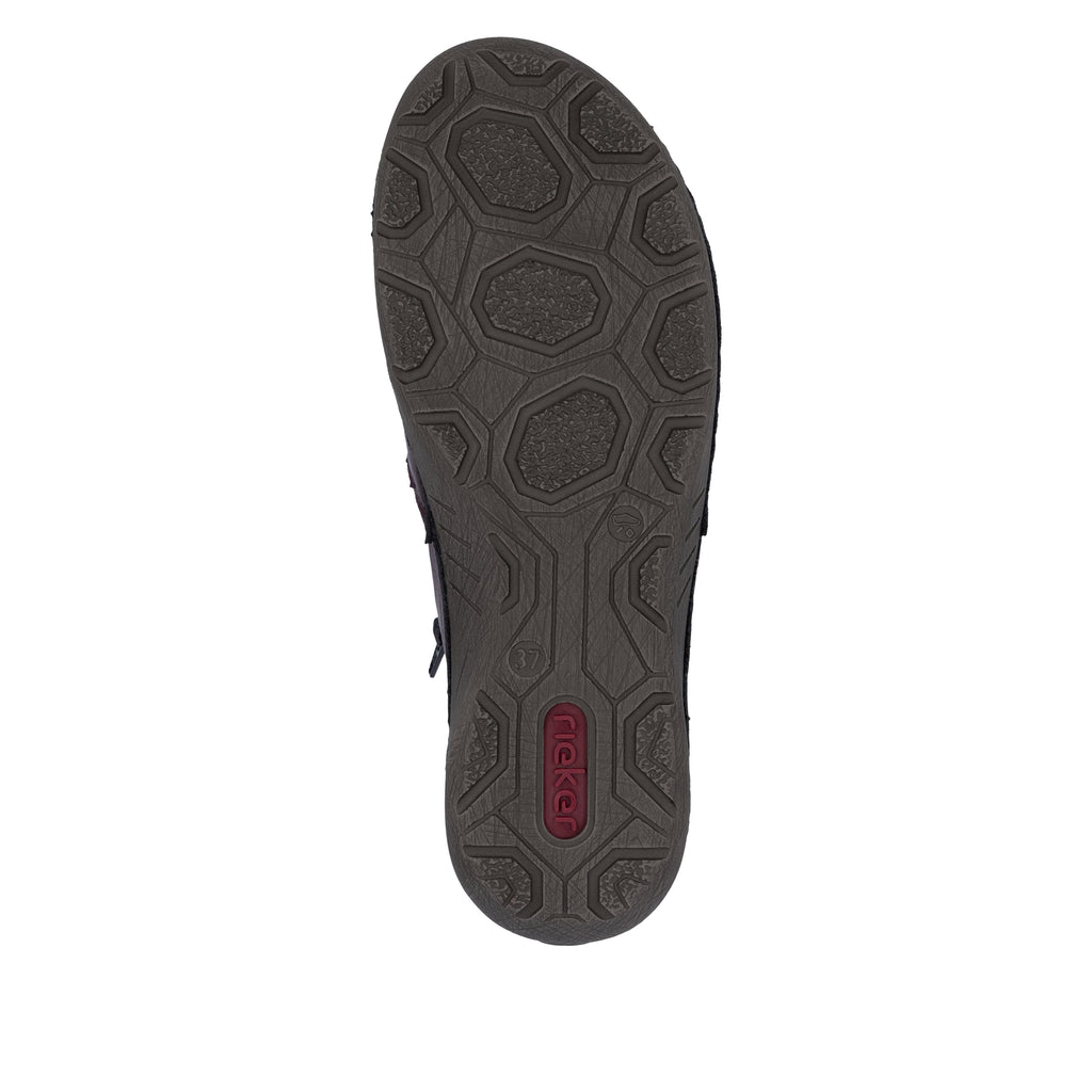 Red Zip Boots for Women | Rieker 52584-30