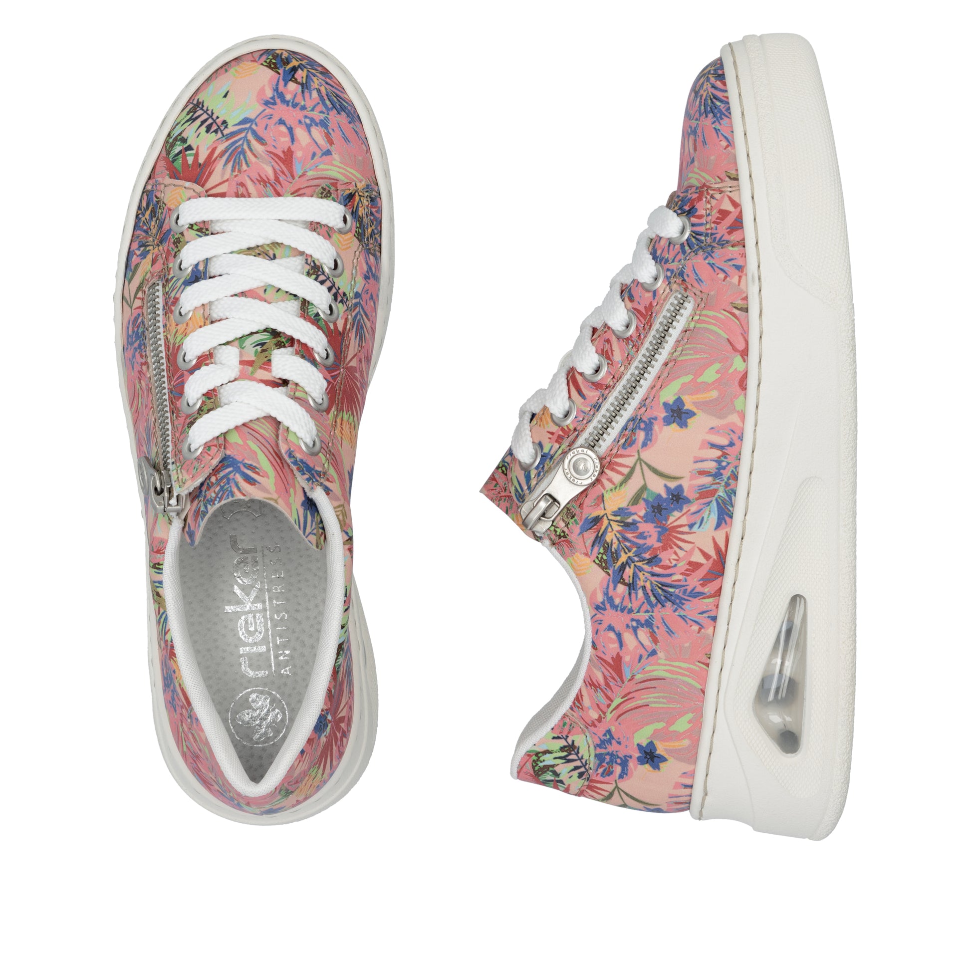 Multi Zip Shoes for Women | Rieker N6401-90