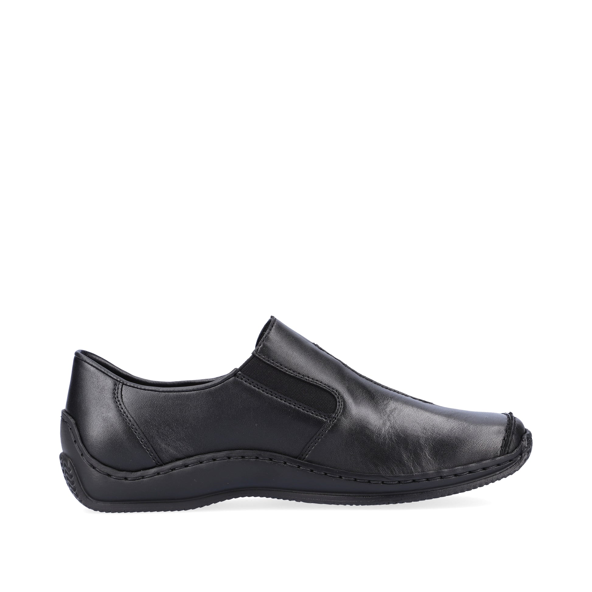 Black Elasticated Shoes for Women | Rieker L1751-00